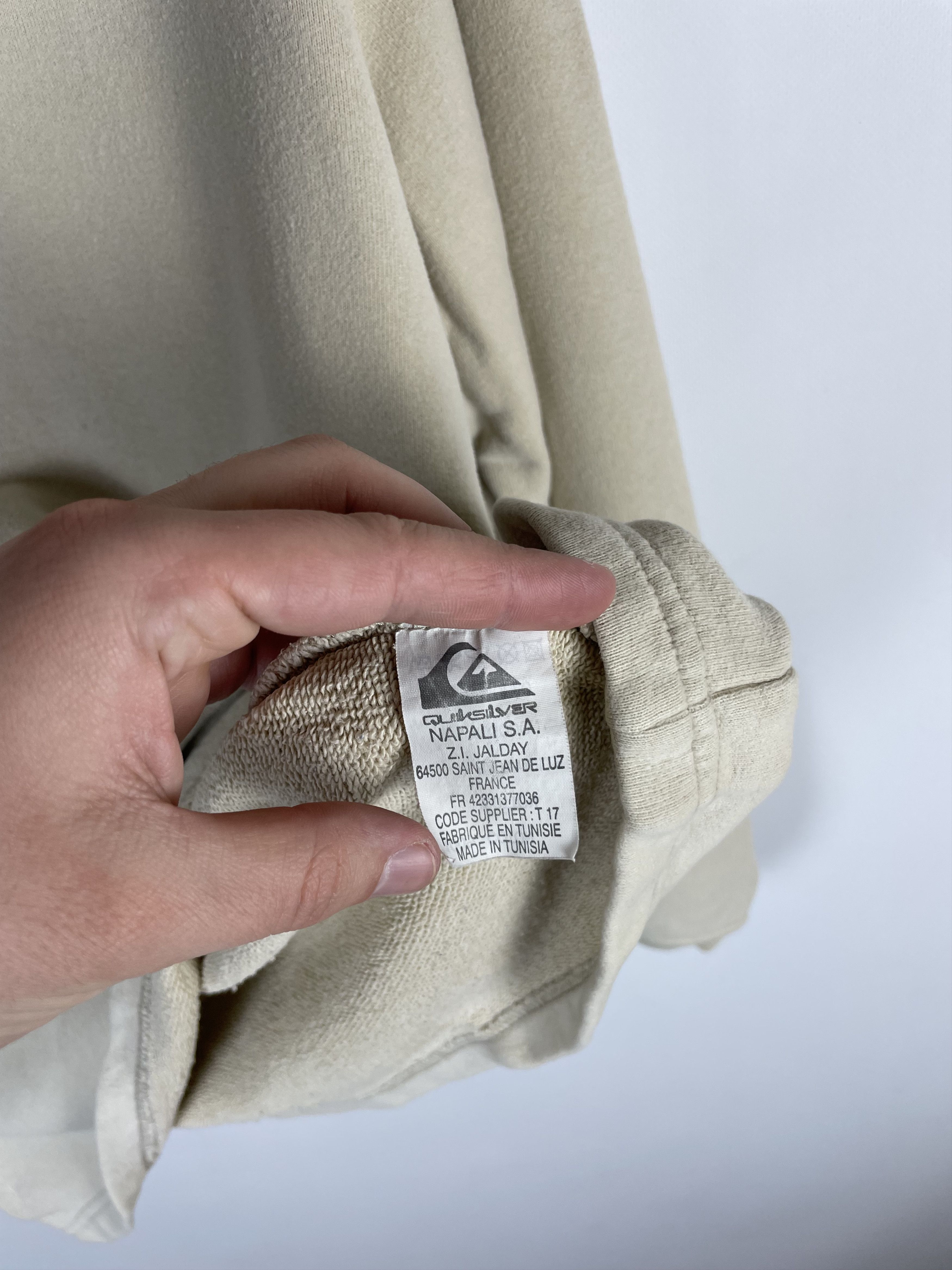 Quiksilver × Vintage Vintage 90s Surf Quicksilver Sweatshirts Size US M / EU 48-50 / 2 - 8 Thumbnail