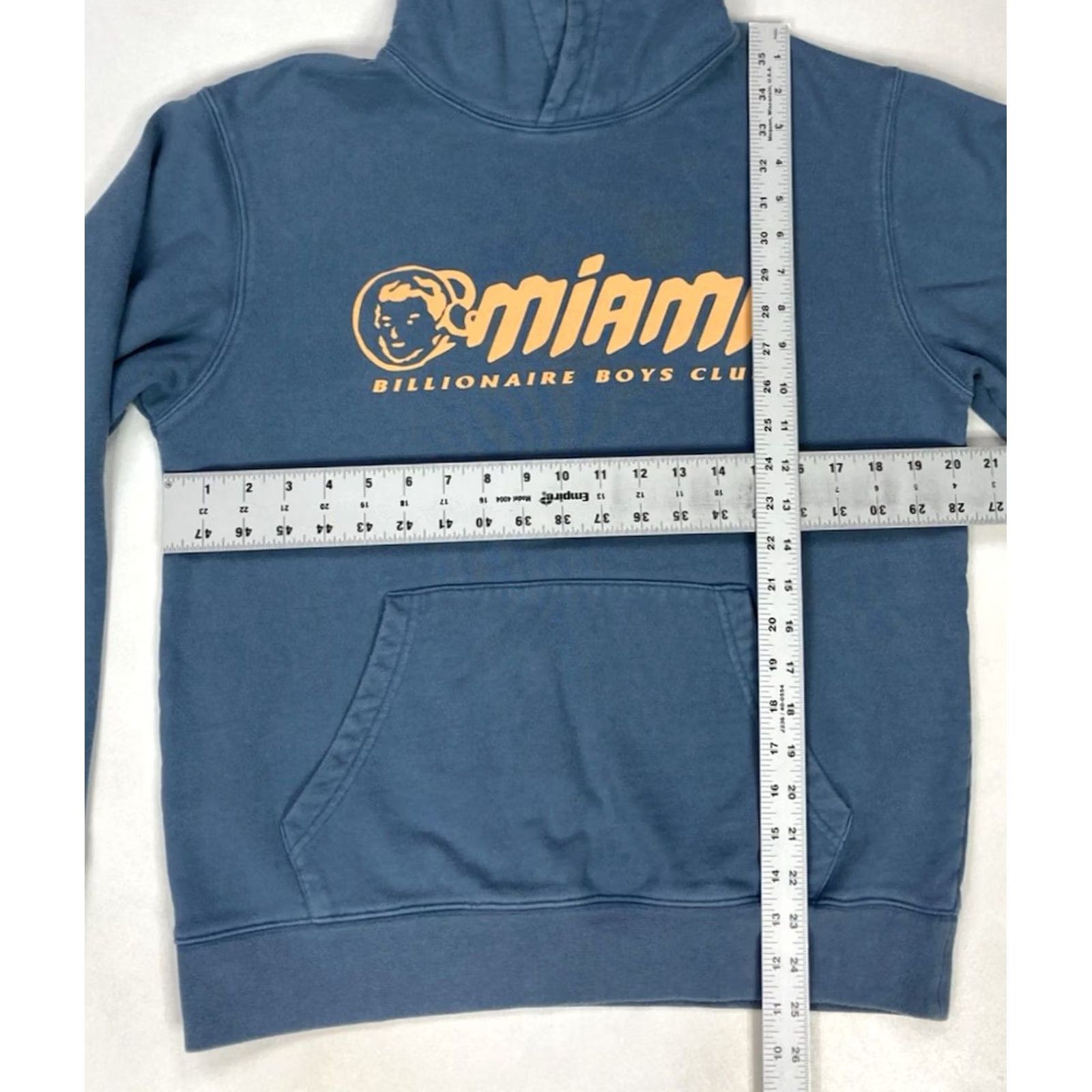 Billionaire Boys Club VINTAGE Billionaire Boys Club Miami Exclusive Pullover Hoodie Men Medium Blue Hoodie Colourful Graphic Print Pockets Logos 90s Theme Size US M / EU 48-50 / 2 - 7 Thumbnail