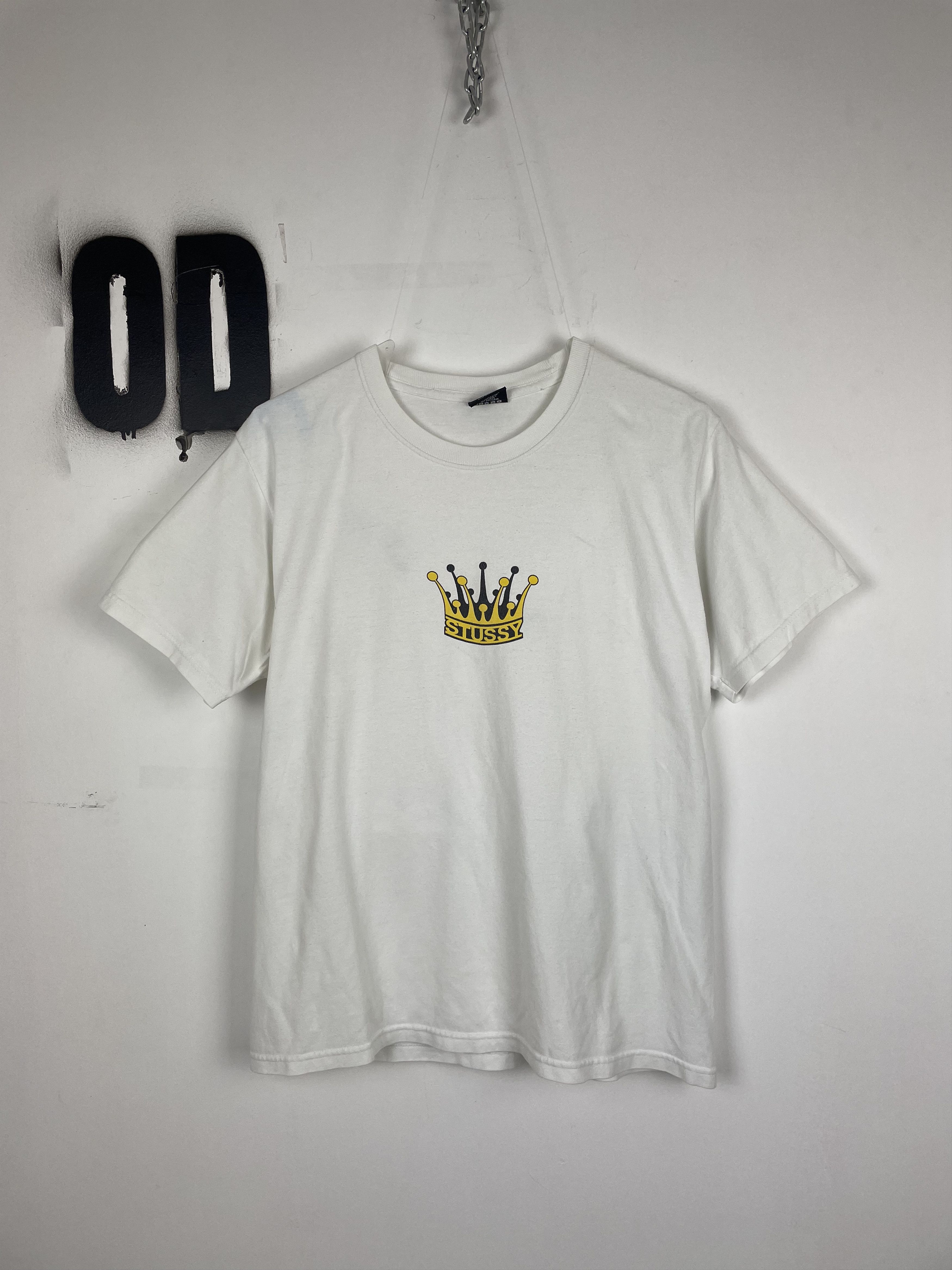 Stussy Crown Logo White Size M