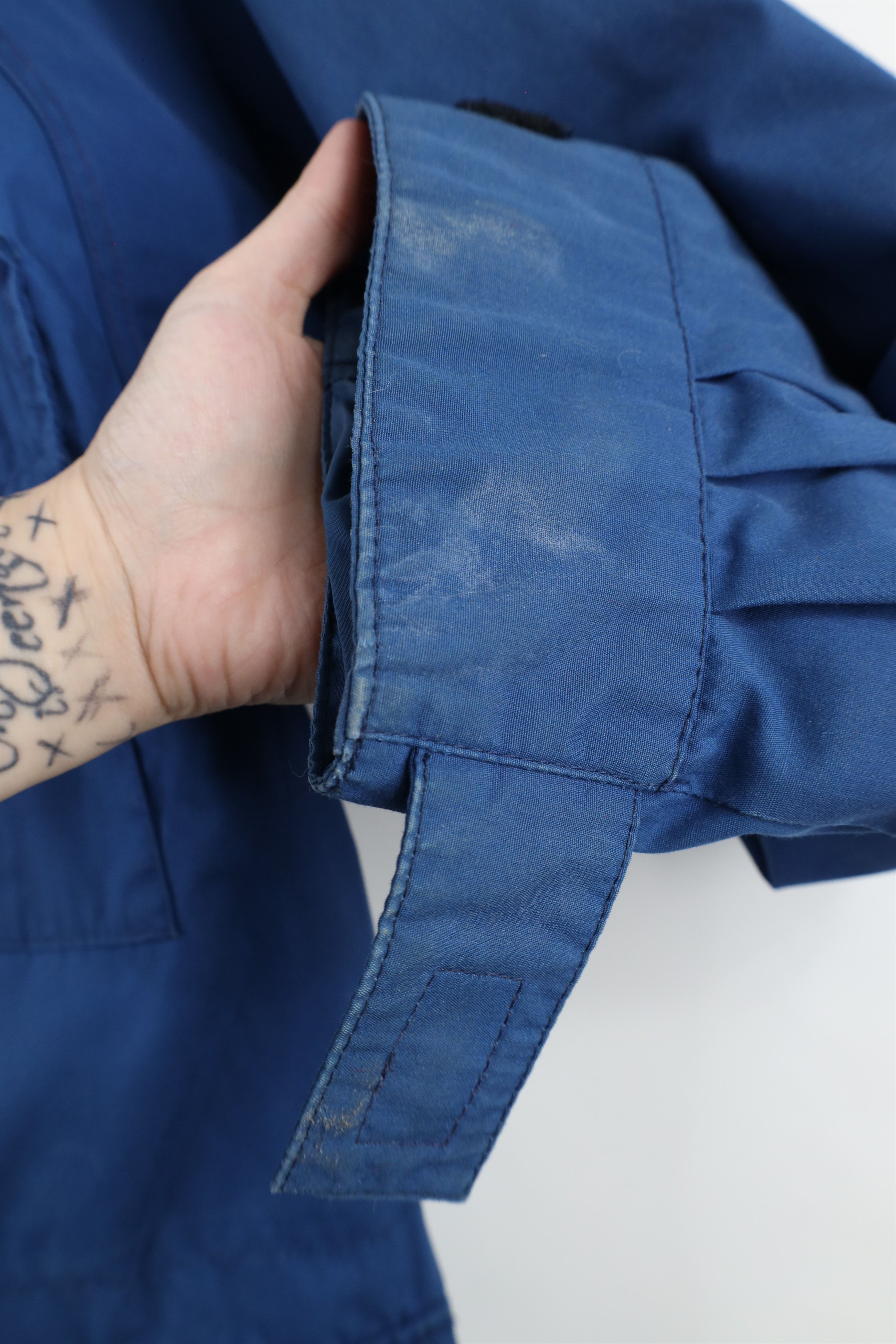 Rei × Vintage Vintage 80s 90s REI Full Zip Hooded Parka Jacket Blue USA Size US XL / EU 56 / 4 - 4 Thumbnail