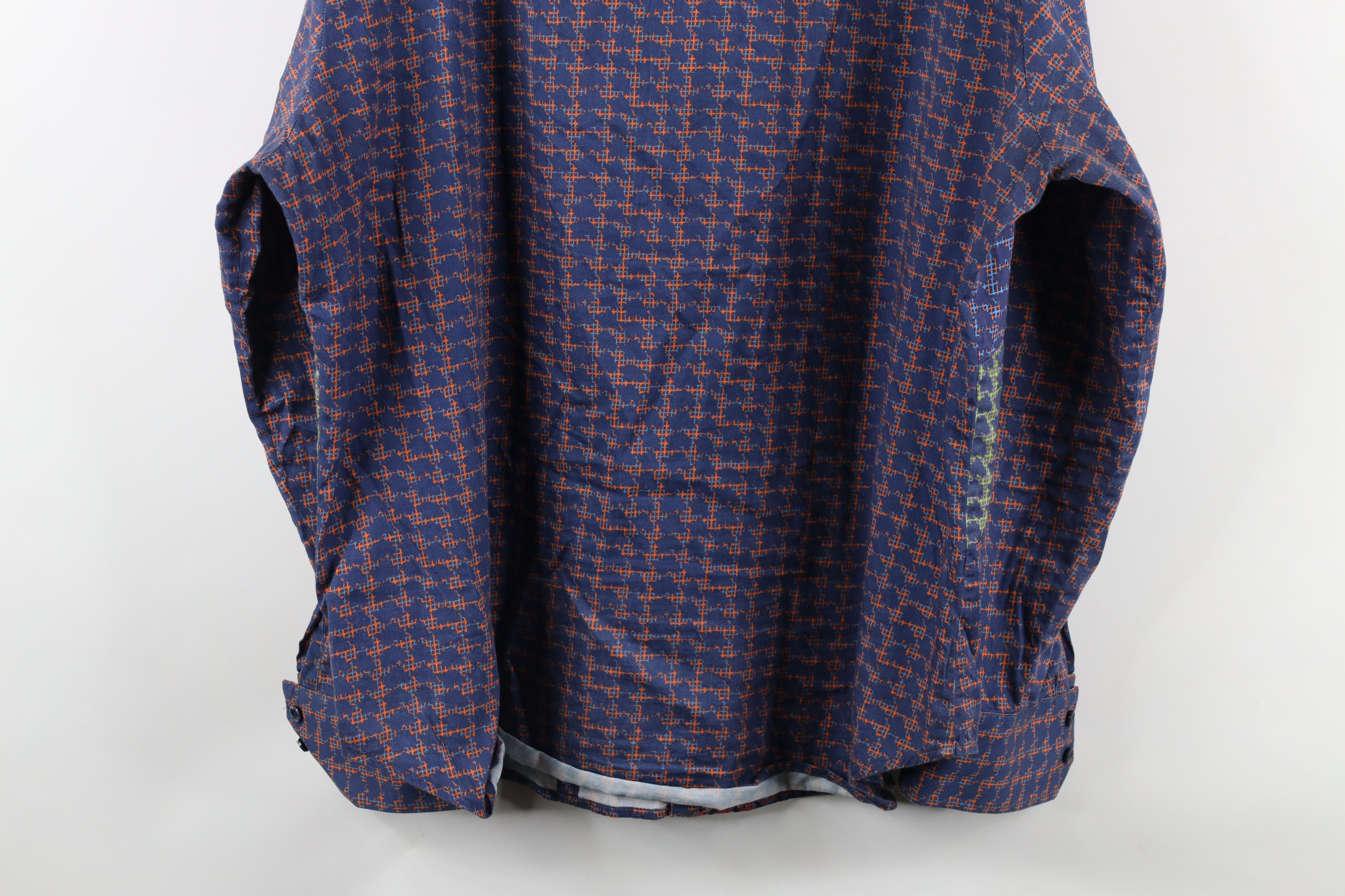 Robert Graham × Vintage Robert Graham Rainbow Patchwork Houndstooth Button Shirt Size US XXL / EU 58 / 5 - 13 Thumbnail