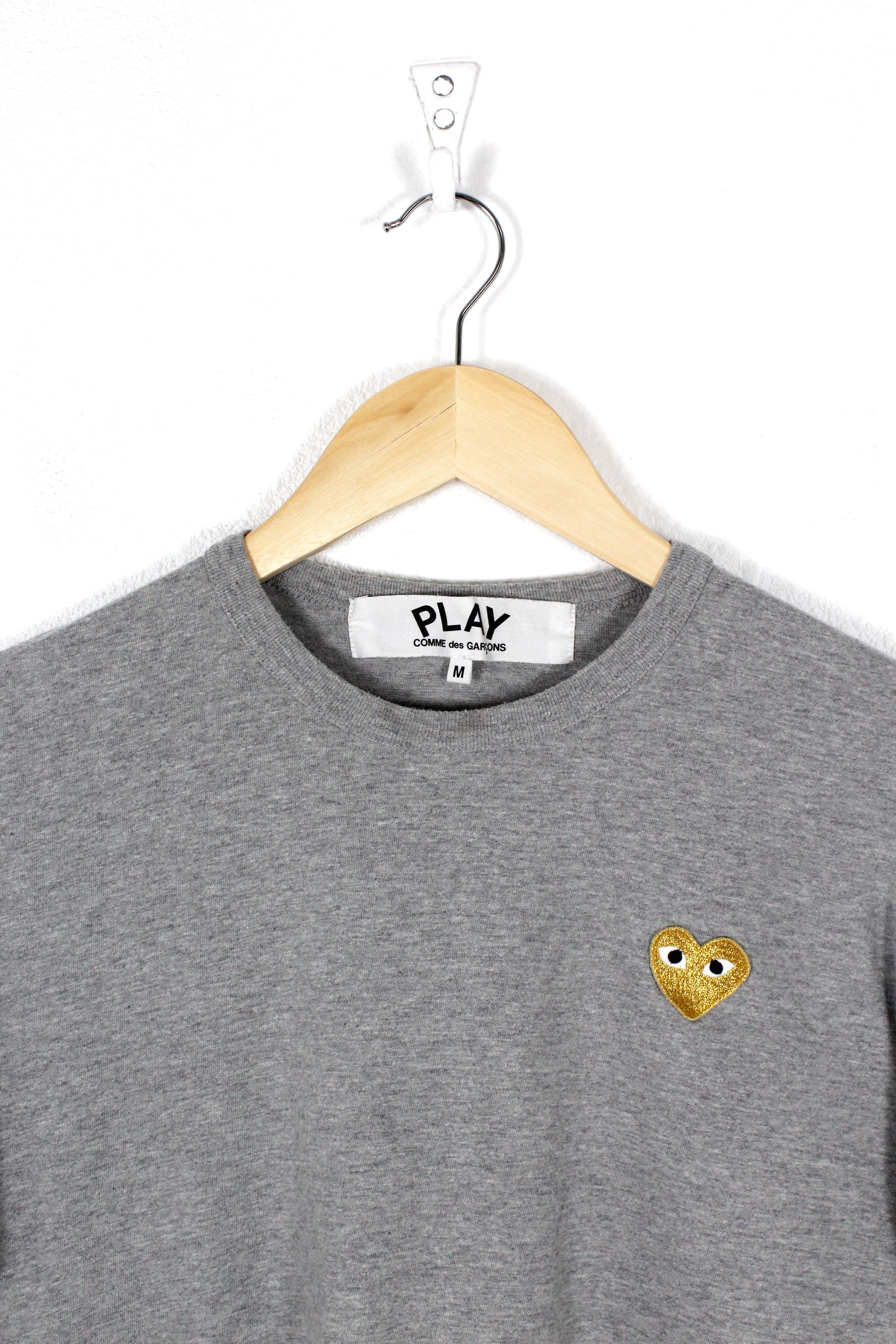 Comme des Garcons × Comme des Garcons PLAY Comme Des Garcons Play CDG Logo T-shirt Tee Size US M / EU 48-50 / 2 - 2 Thumbnail