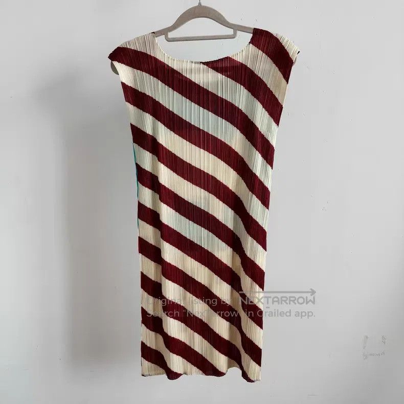 Issey Miyake Issey Miyake Color Block Tank Top Size L / US 10 / IT 46 - 2 Thumbnail