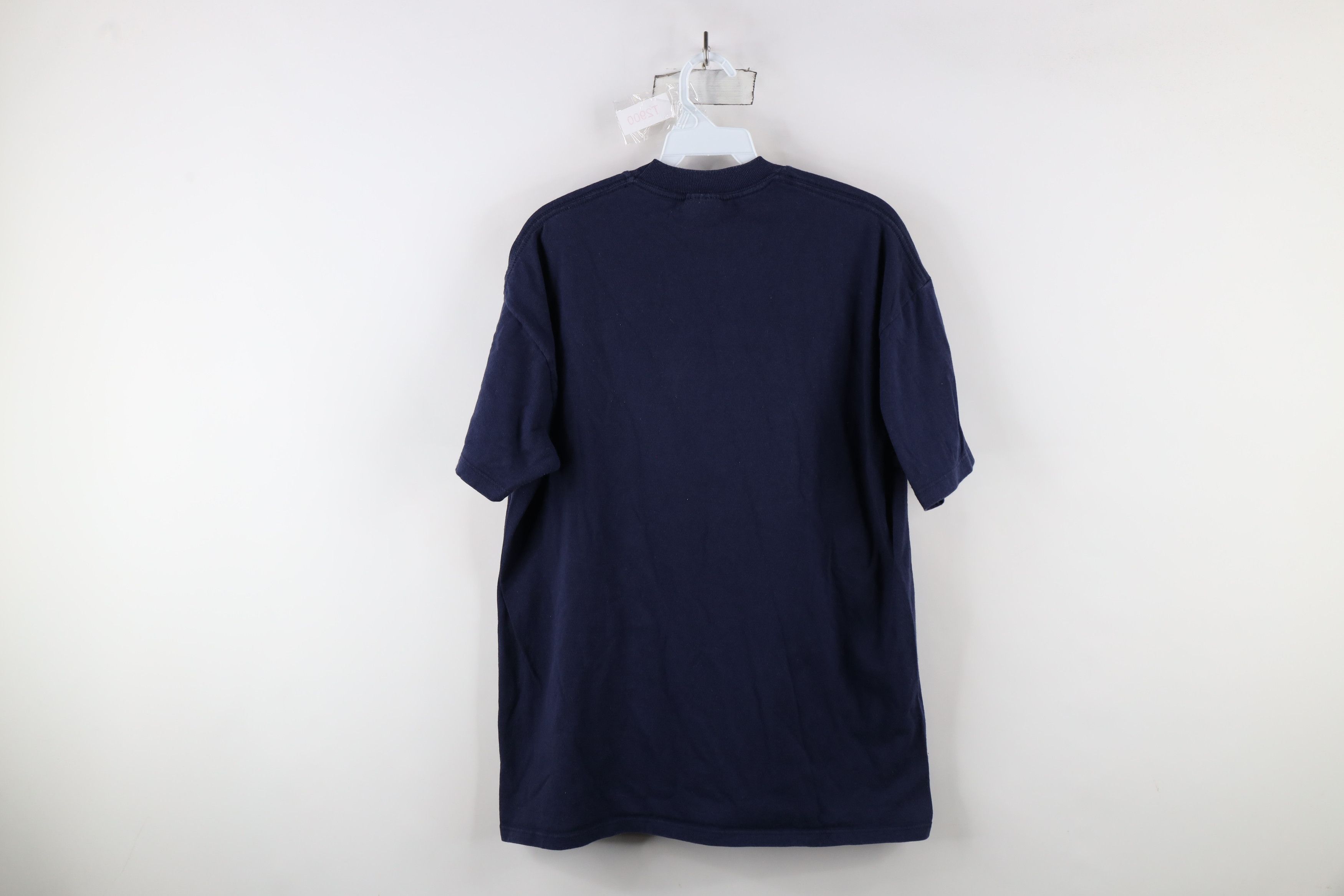 Vintage Vintage 90s Streetwear USA Flag United We Stand T-Shirt Blue Size US L / EU 52-54 / 3 - 8 Thumbnail