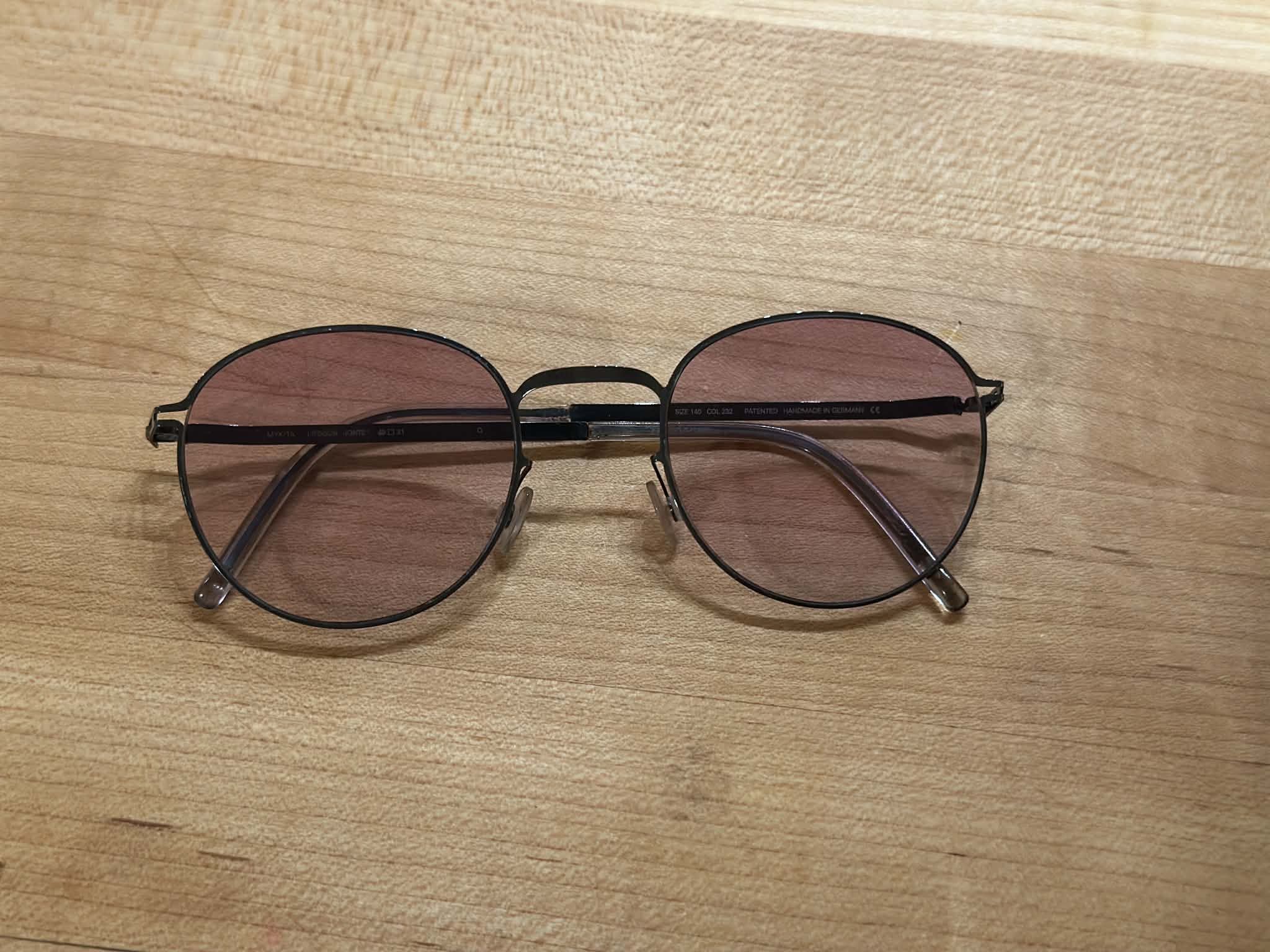 Mykita Mykita Gunmetal Frames and Rose Faded Lense Size ONE SIZE - 1 Thumbnail