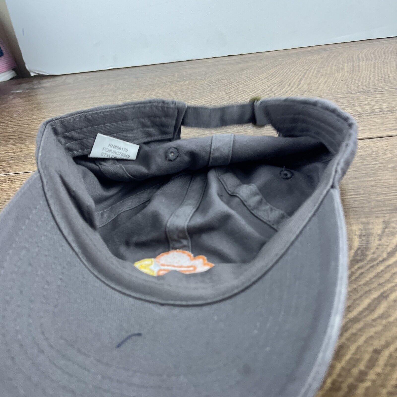 Other Cloud Hat Cloud Gray Hat Adjustable Adult Size Hat Gray Cap Size ONE SIZE - 11 Thumbnail