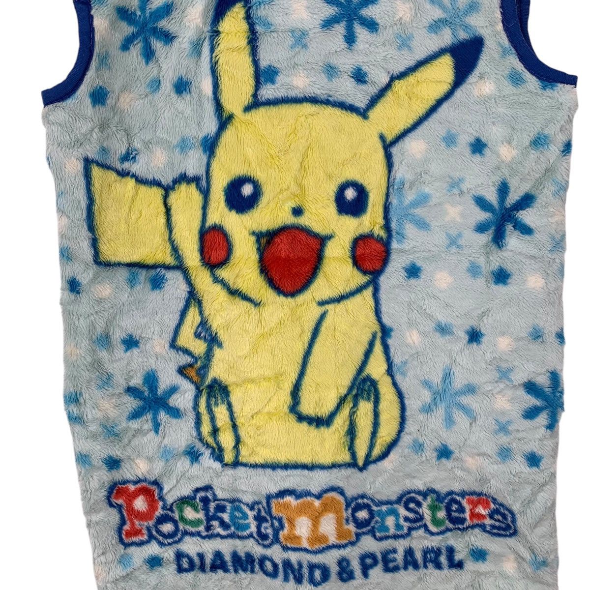 Anime × Pokemon × Vintage Vintage POKEMON Anime Japanese Cartoon Fleece Vest Jacket Size US S / EU 44-46 / 1 - 4 Thumbnail