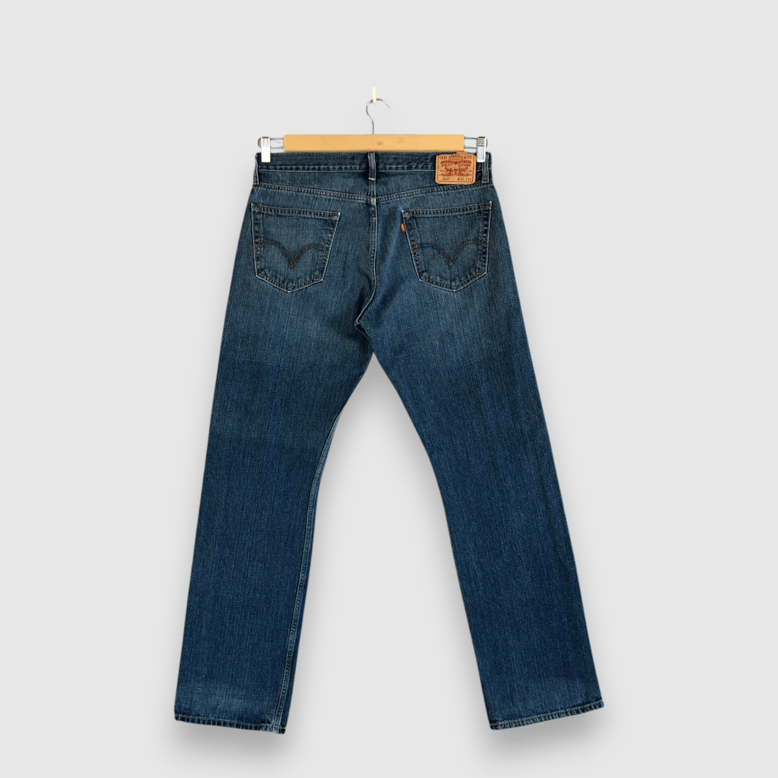 Levi's Vintage Levis 514 Faded Jeans Levi's Light Wash Denim Size US 36 / EU 52 - 2 Thumbnail