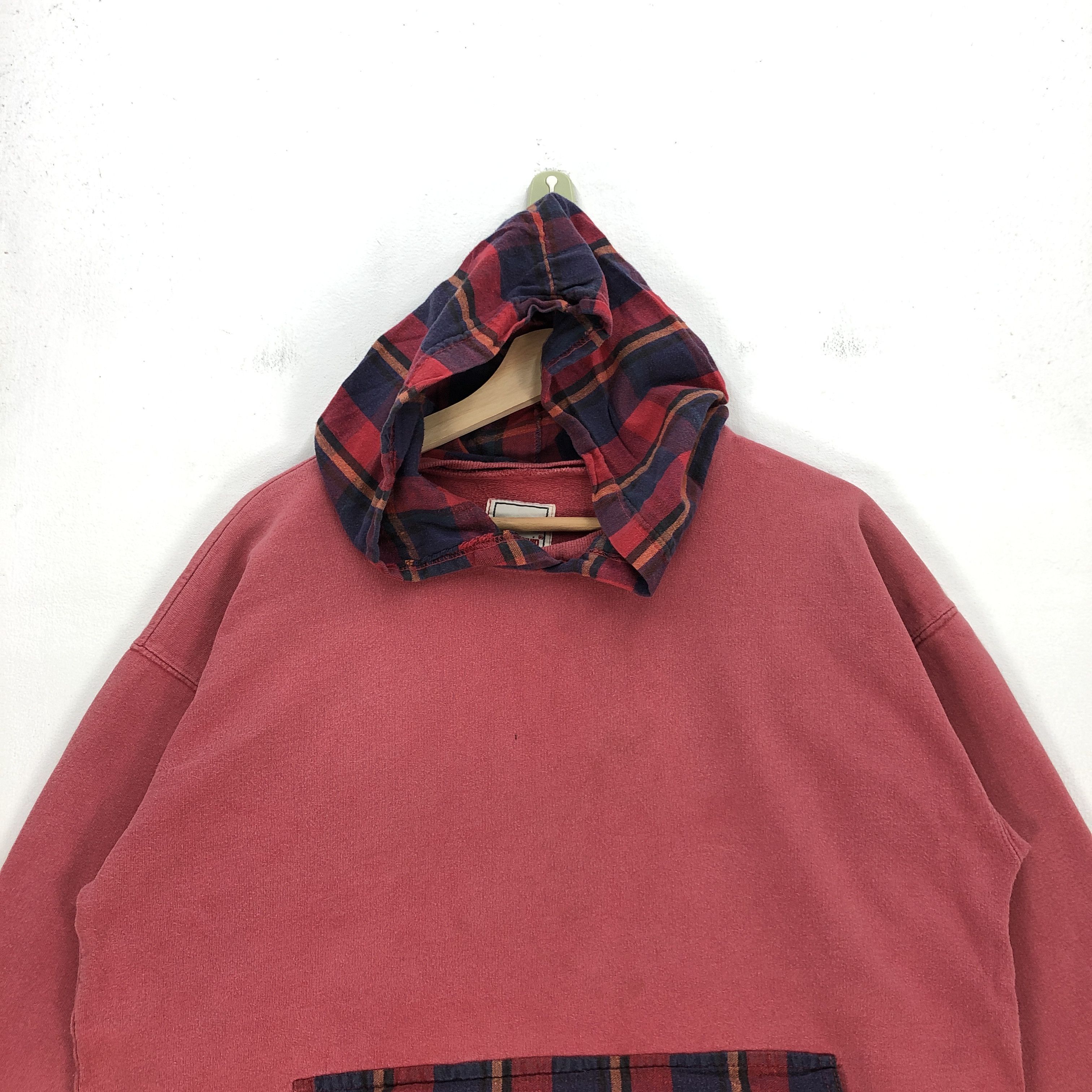 Japanese Brand × Vintage Vintage Body Equip Sweater Hoodie Checkered Sweatshirt Size US M / EU 48-50 / 2 - 2 Thumbnail