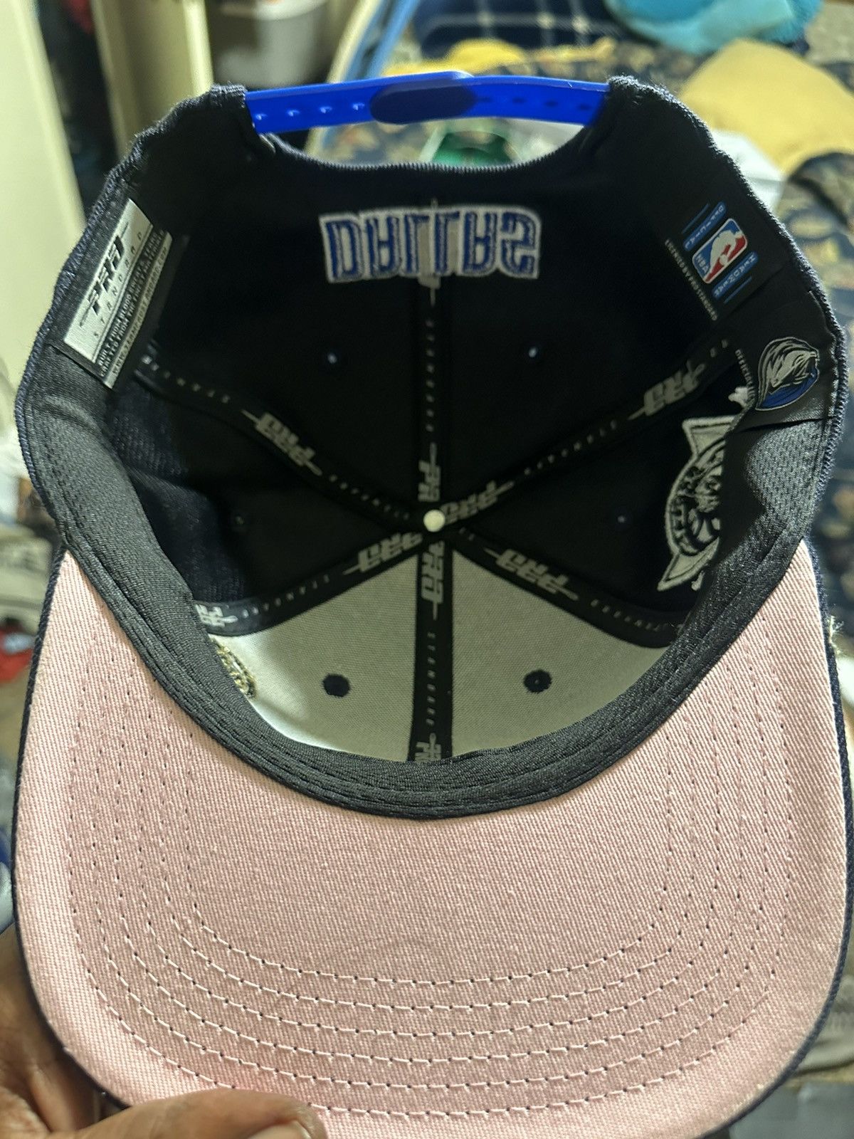 NBA × Vintage Vintage Pro standard NBA Dallas Mavericks “double front” hat Size ONE SIZE - 9 Thumbnail