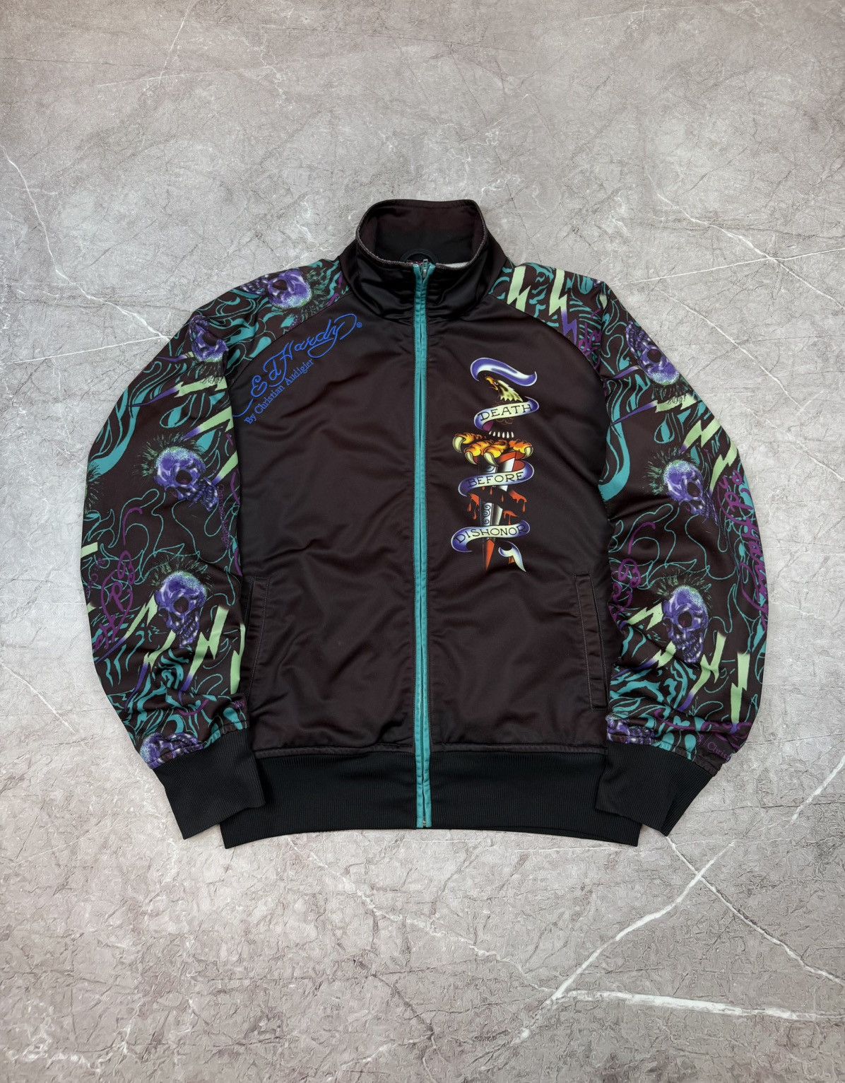 Ed Hardy Vintage Ed Hardy Track Jacket Size US M / EU 48-50 / 2 - 3 Thumbnail