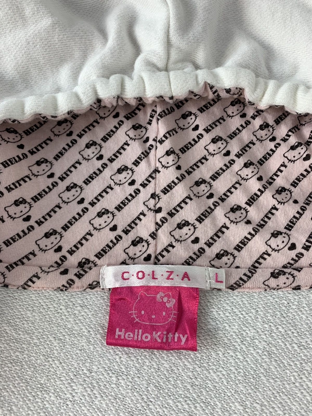 Other Hello Kitty Big Logo Zupper Hooded Jacket Double Pocket Size S / US 4 / IT 40 - 7 Thumbnail
