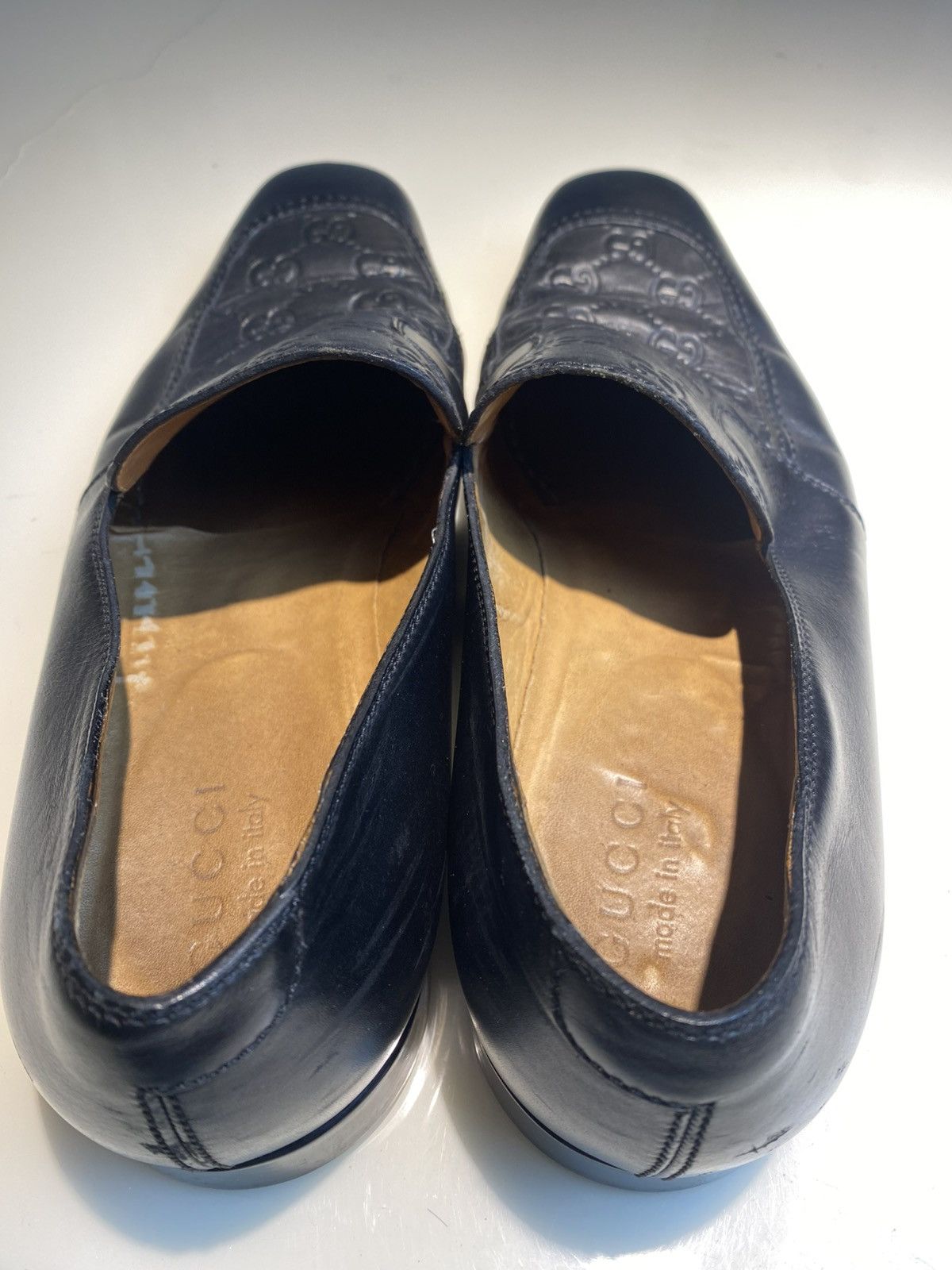 Gucci Gucci Guccissima leather slip-on loafers 42.5 Size US 9.5 / EU 42-43 - 5 Thumbnail