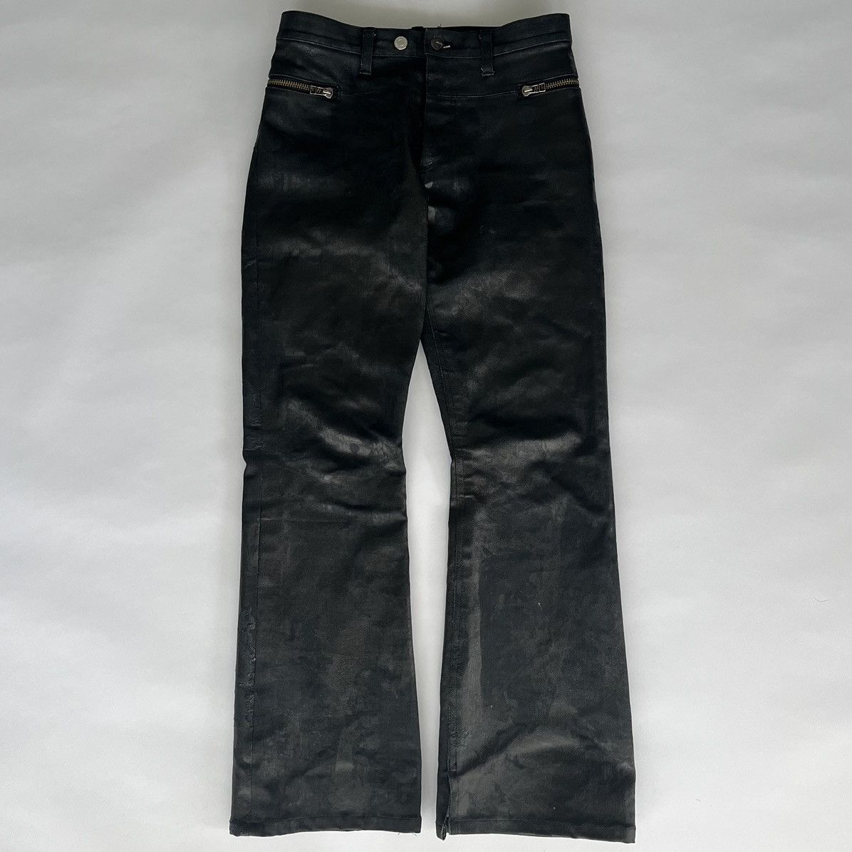 Yasuyuki Ishii S/S06 Opal Wax Bootcut Jeans