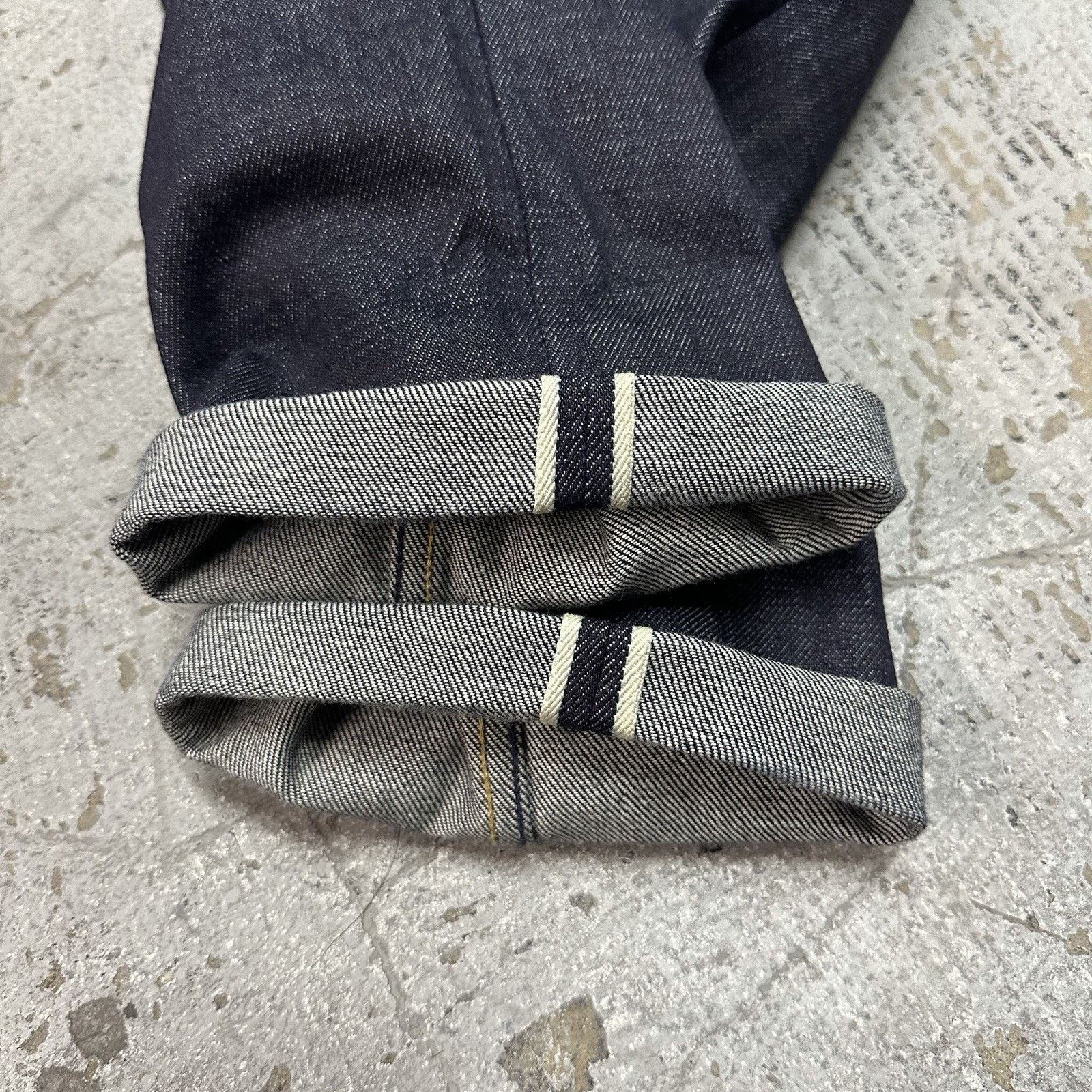 Drake's Drakes No.3 Indigo Japanese Selvedge Denim Jeans 28x34 Size US 28 / EU 44 - 7 Thumbnail