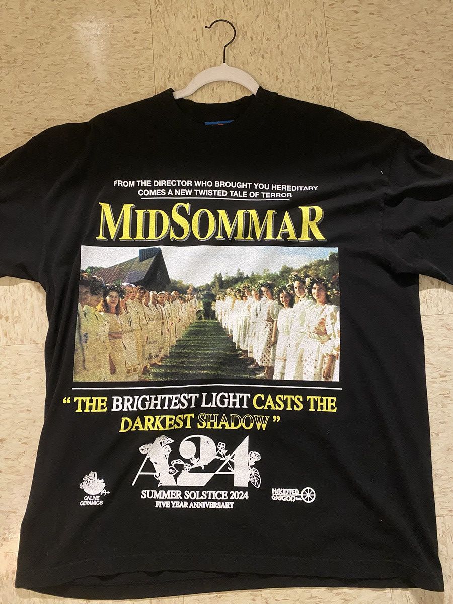 新品 A24 Online Ceramics ミッドサマー 5周年Tシャツ XL
