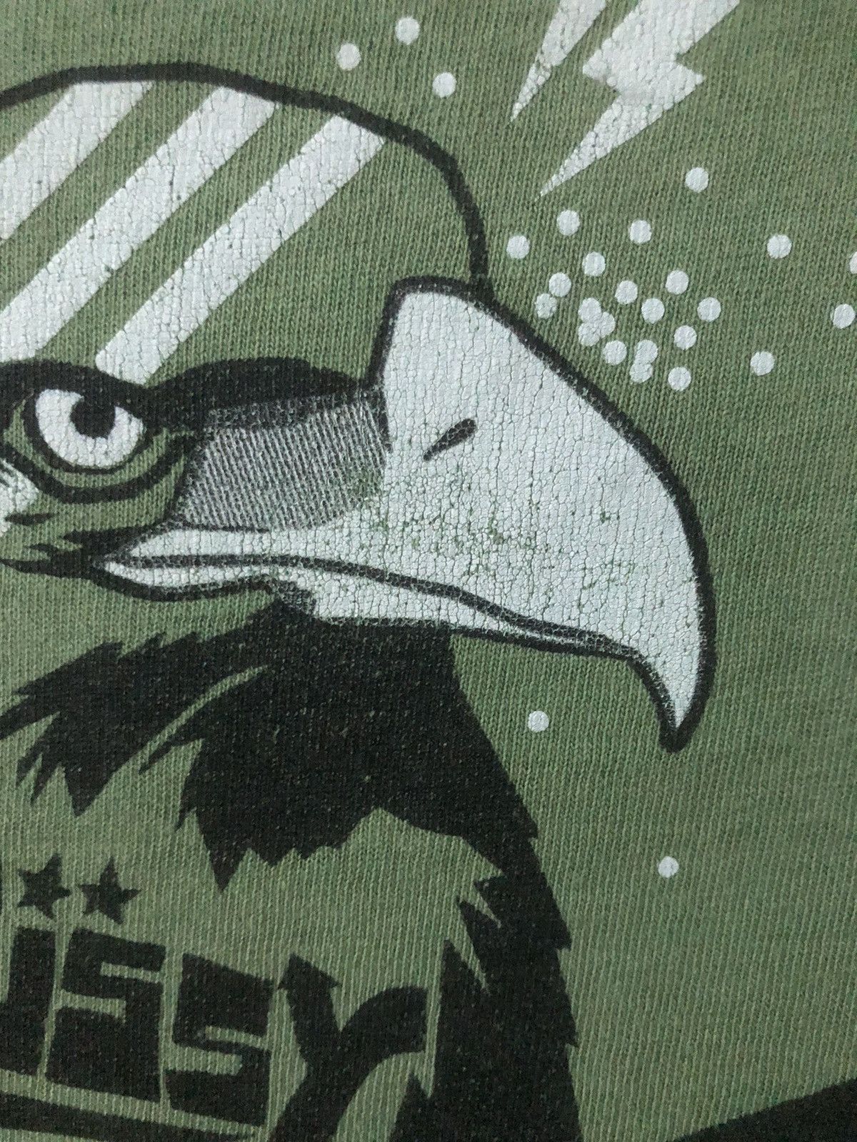 Stussy × Vintage Vintage Stussy Eagle Distressed Tee Size US M / EU 48-50 / 2 - 4 Thumbnail