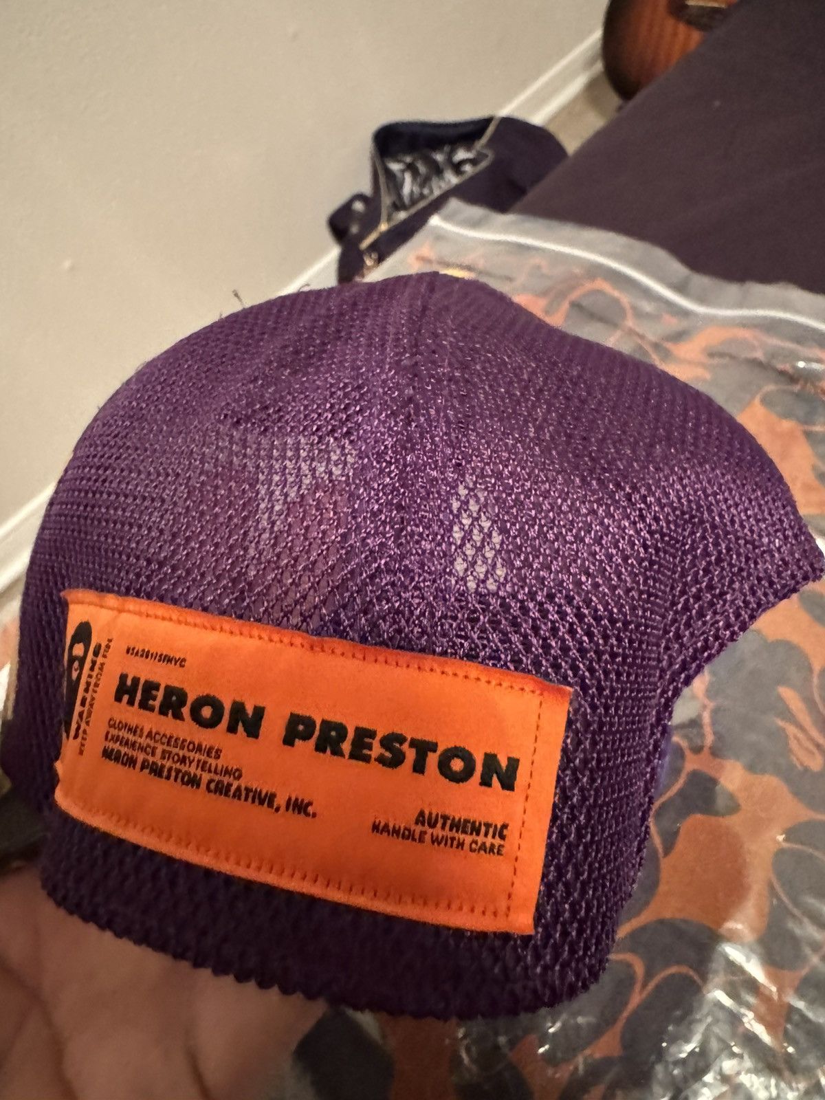 Bape × Heron Preston Bape Heron Preston hat Size ONE SIZE - 9 Thumbnail