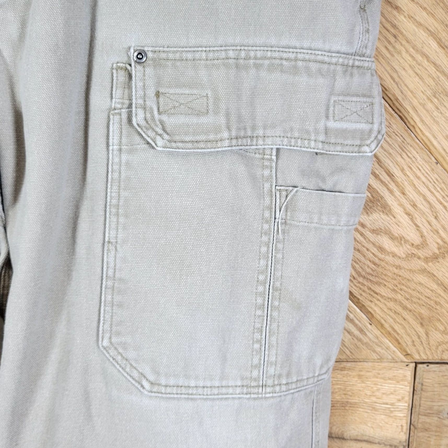 Vintage Duluth Trading Mens Cargo Pants Size 42X30 Beige Workwear Cargo Pants Mens 42 Beige Size US 42 / EU 58 - 5 Thumbnail