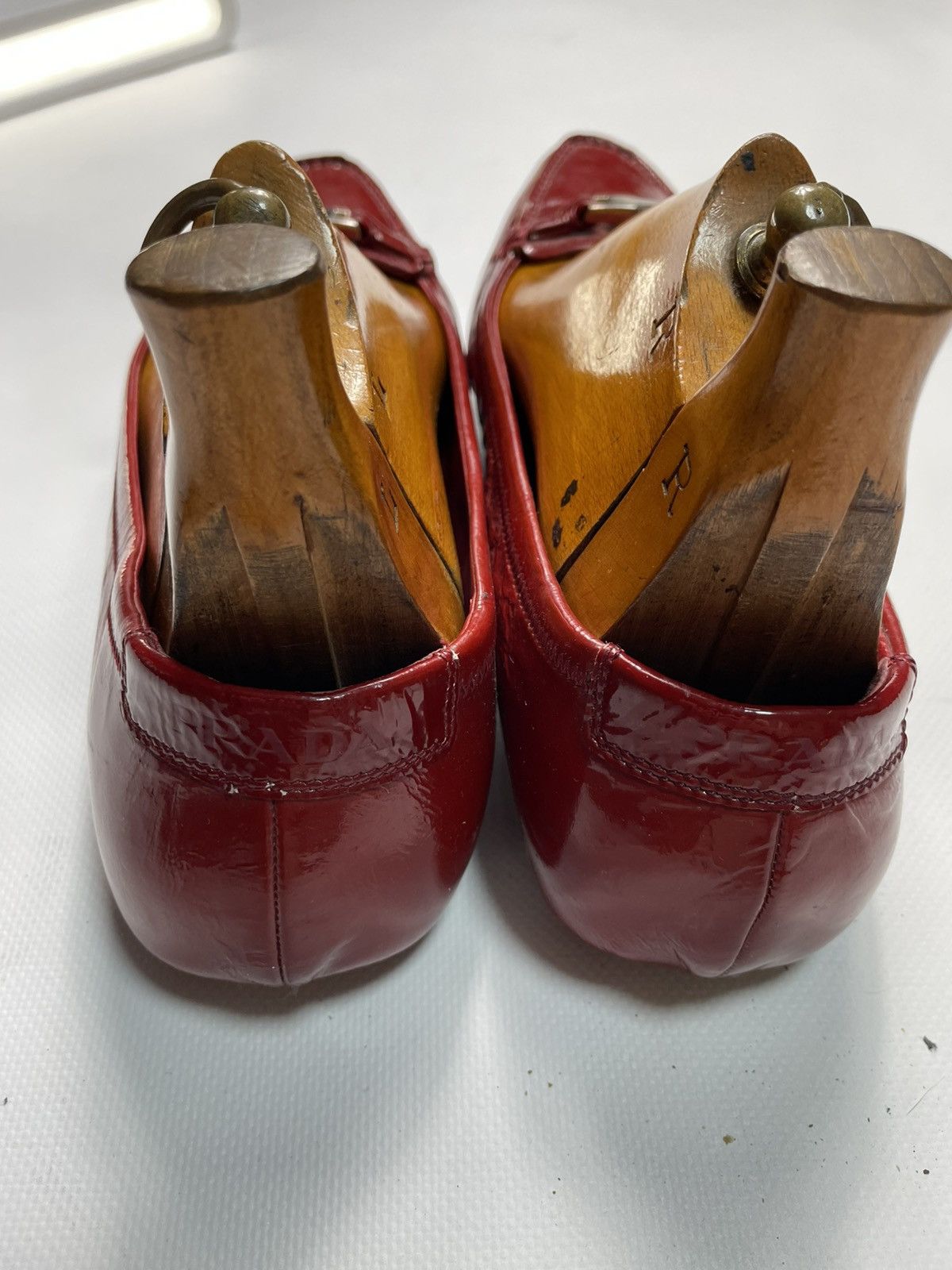 Prada Prada Vtg Y2K Archive Ballerina Flat Leather EU 40 Size US 10 / IT 40 - 5 Thumbnail