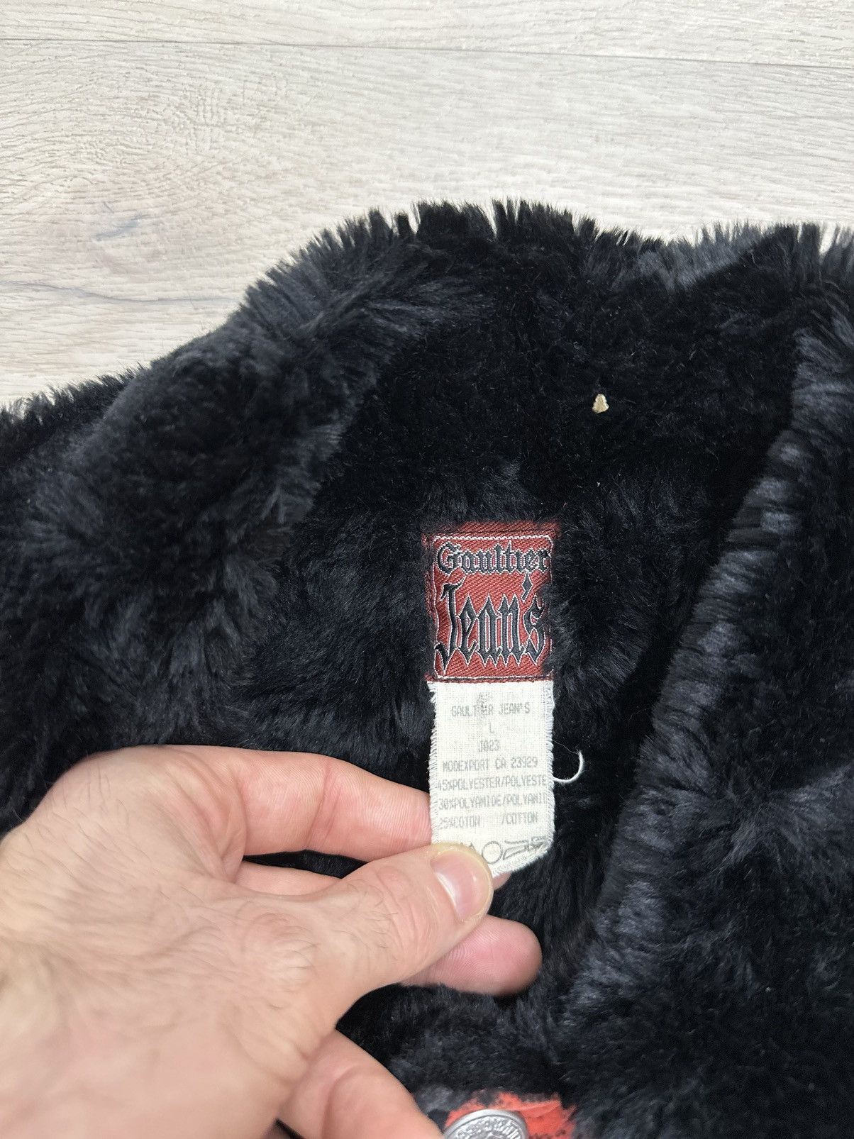 Jean Paul Gaultier Vintage 1997 fall shearling jacket Size US L / EU 52-54 / 3 - 3 Thumbnail