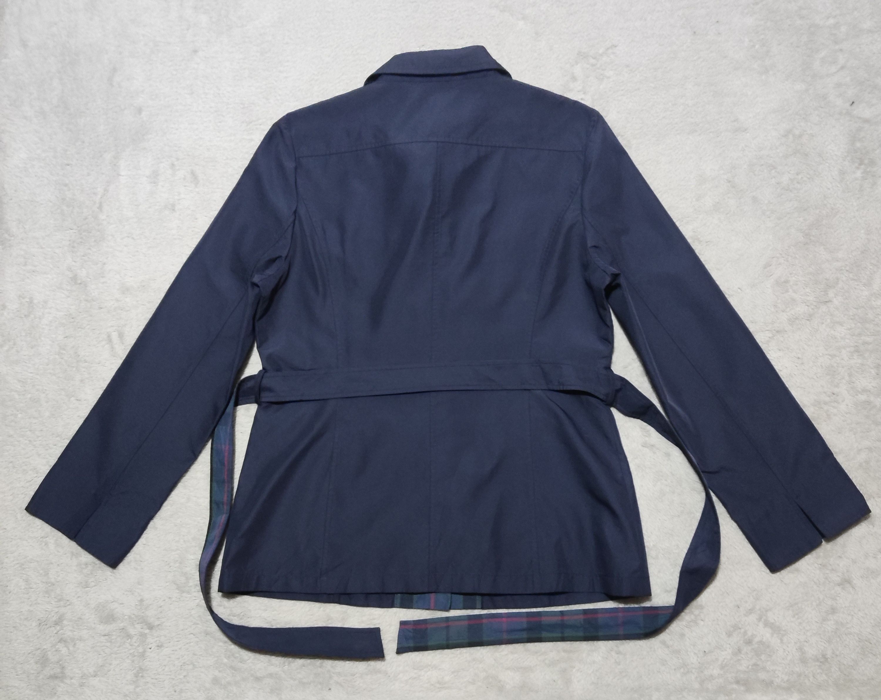 Hanae Mori PRIMATTIVO Hanae Mori Sports Technical Belted Jacket Tartan Size M / US 6-8 / IT 42-44 - 2 Thumbnail