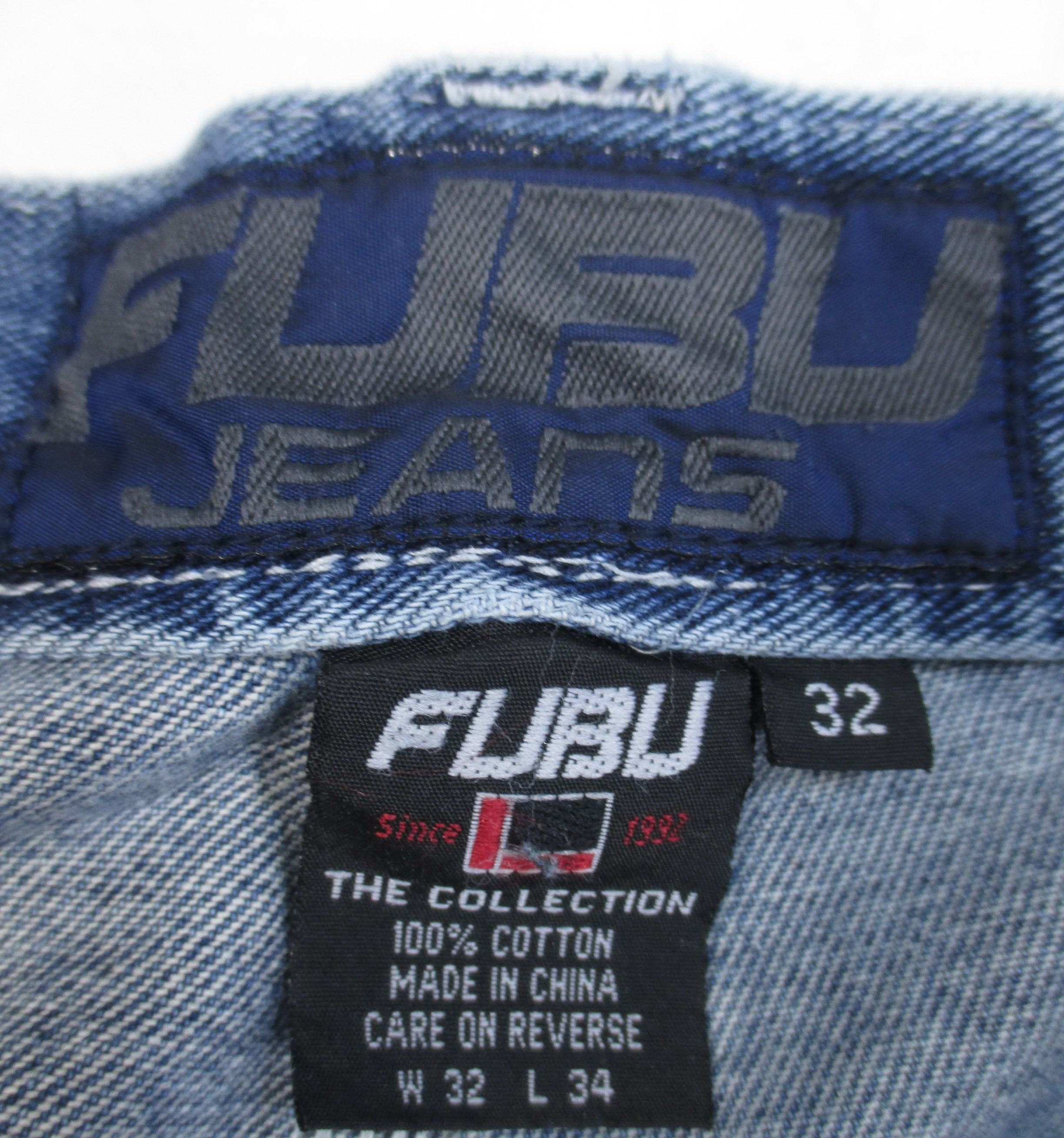 Fubu FUBU jeans, vintage baggy jeans, 90s hip hop skater Y2K 32 Size US 32 / EU 48 - 3 Thumbnail