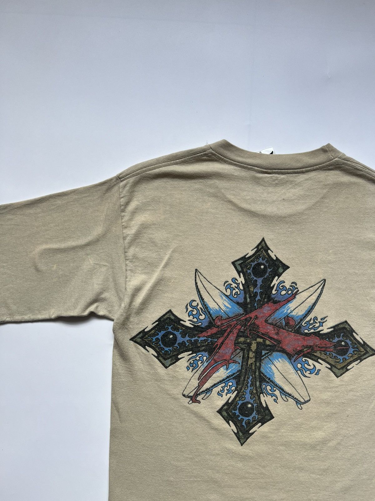 Rusty 1990s Rusty Surfing Cross Tees Size US S / EU 44-46 / 1 - 2 Thumbnail