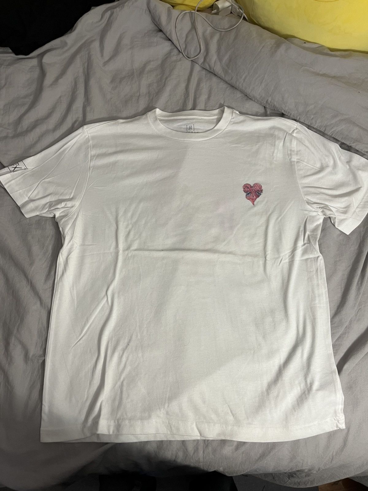 Other Chaotic studios heart tee white Size US L / EU 52-54 / 3 - 1 Thumbnail