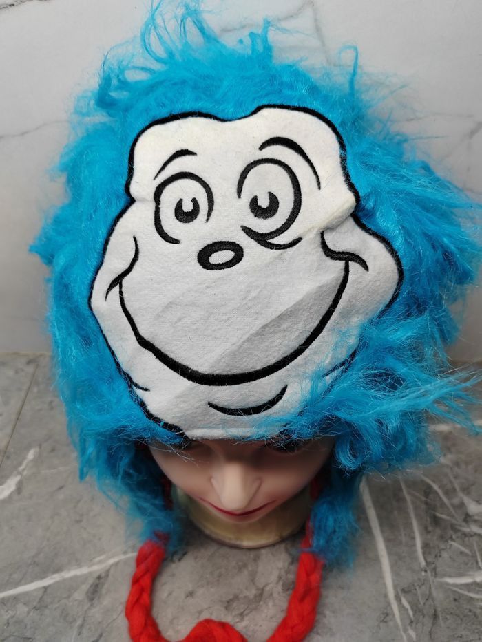 Anime Vintage Dr Seuss Beanie Snowcap Hat Size ONE SIZE - 2 Thumbnail