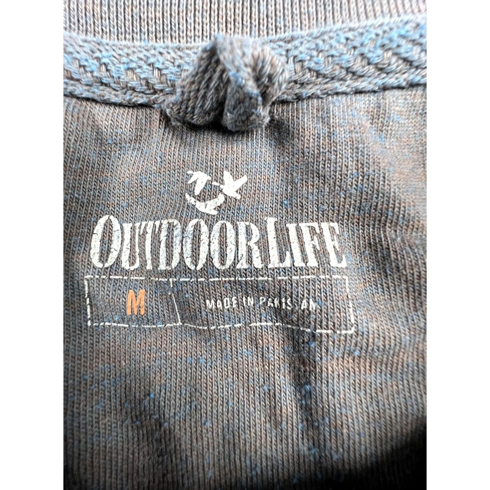 Alife Outdoor Life Shirt Mens M Gray Band Of Brothers Hunting Dog Graphic Tee Size US M / EU 48-50 / 2 - 3 Thumbnail