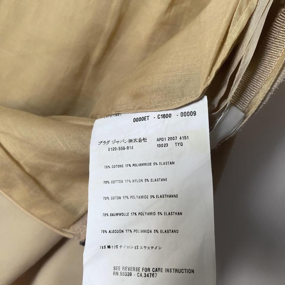 Prada × Vintage prada midi skirt from 2007 line Size 23" - 6 Thumbnail
