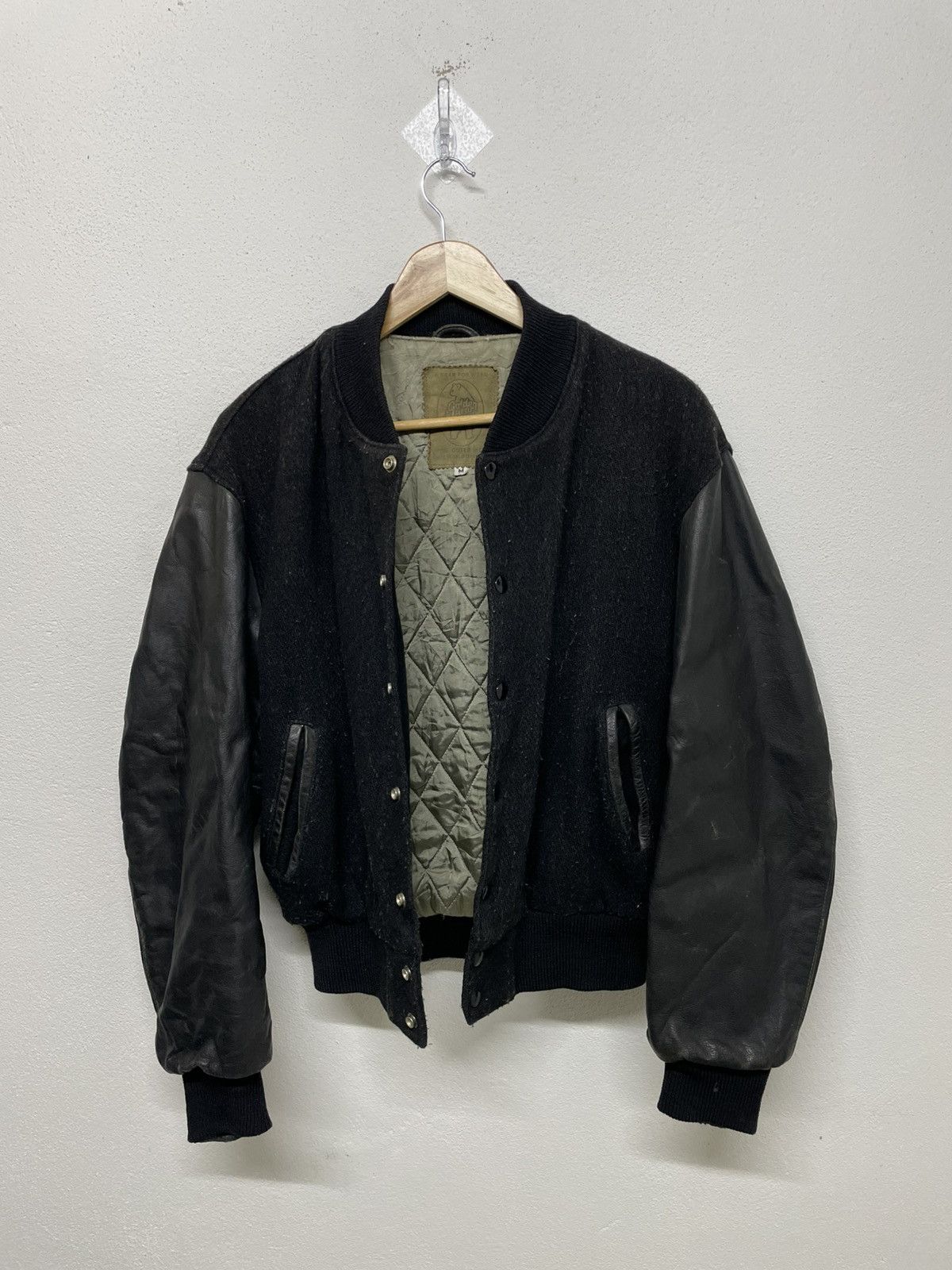 Golden Bear Vintage Golden Bear 80s Leather Varsity Jacket Size US M / EU 48-50 / 2 - 5 Thumbnail