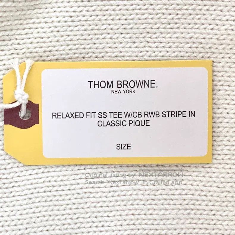 Thom Browne Thom Browne Cotton round-neck long-sleeved knit sweater Size XS / US 0-2 / IT 36-38 - 7 Thumbnail