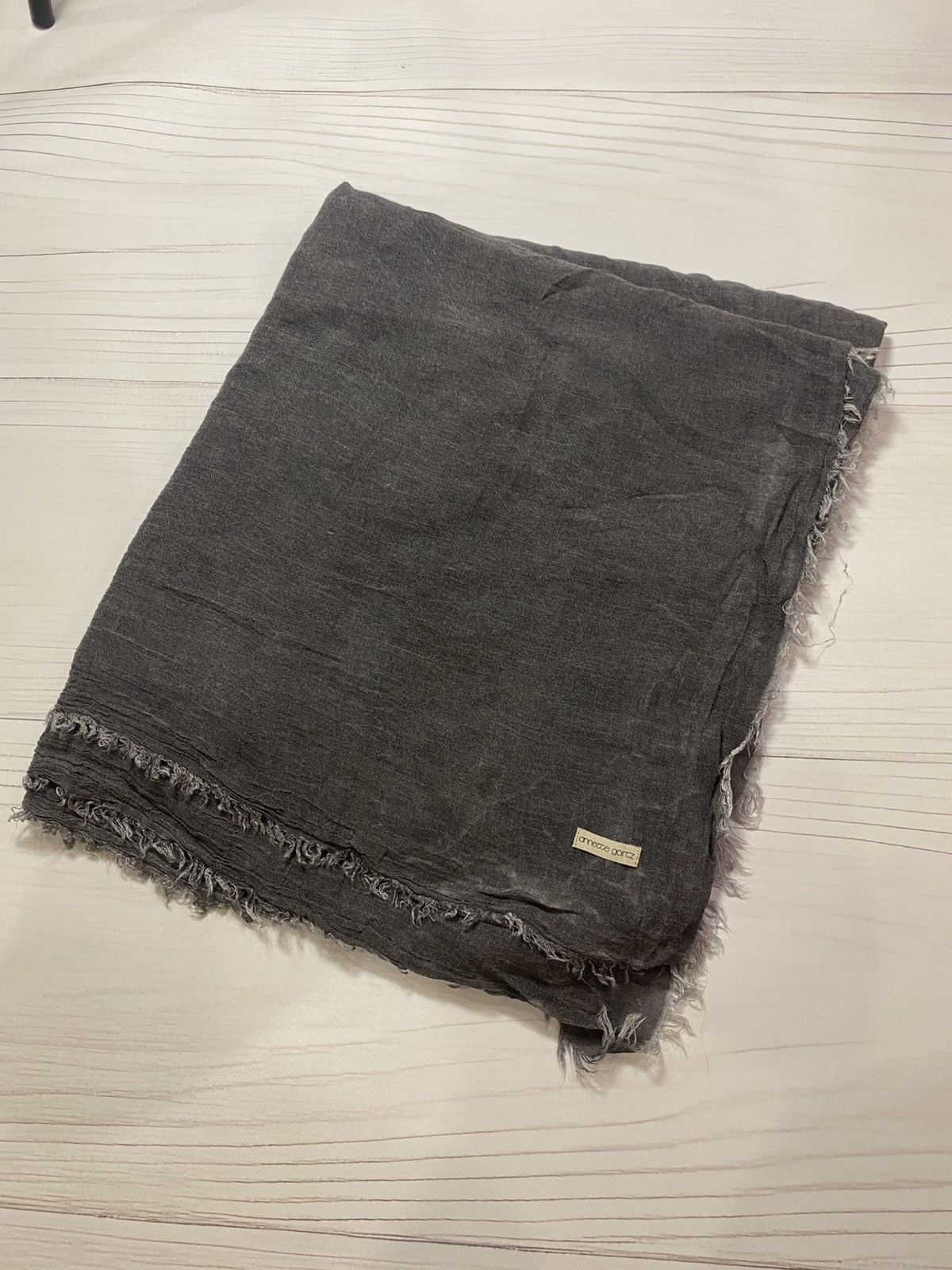 Annette Gortz × Designer Rare Annette Gortz designer linen scarf Size ONE SIZE - 1 Thumbnail
