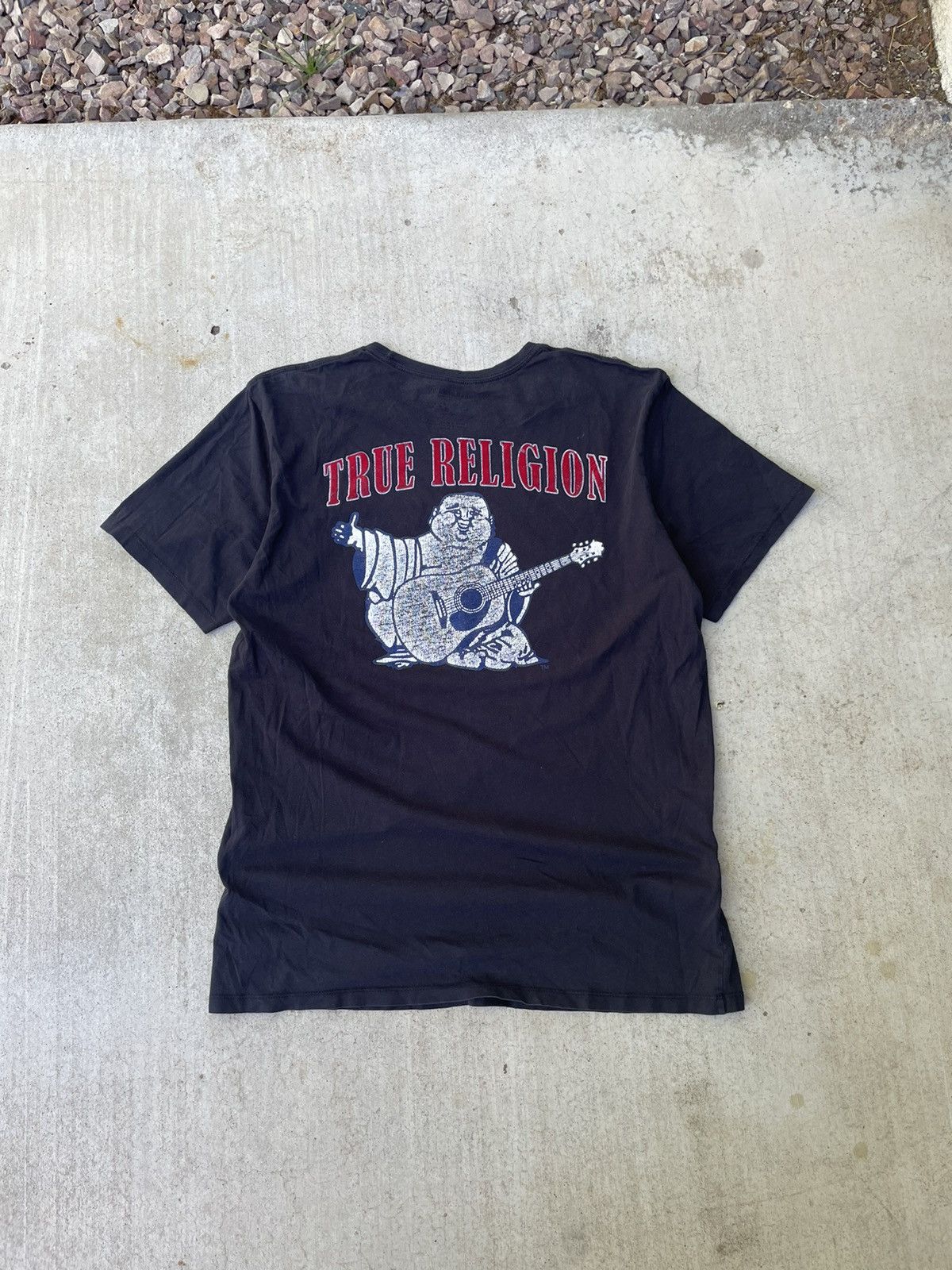 True Religion Vintage Y2K True Religion Buddha T Shirt Size US XL / EU 56 / 4 - 1 Preview