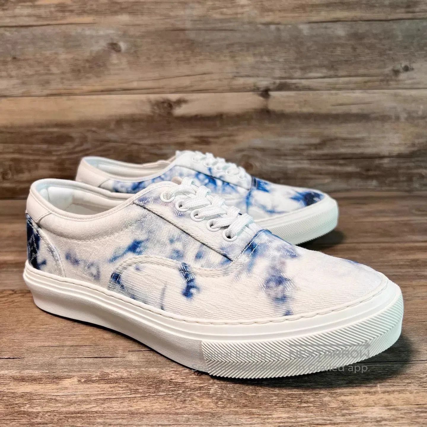 Louis Vuitton Multi Tie-Dye Low-Top Sneakers. Size US 7.5 / EU 40-41 - 2 Thumbnail
