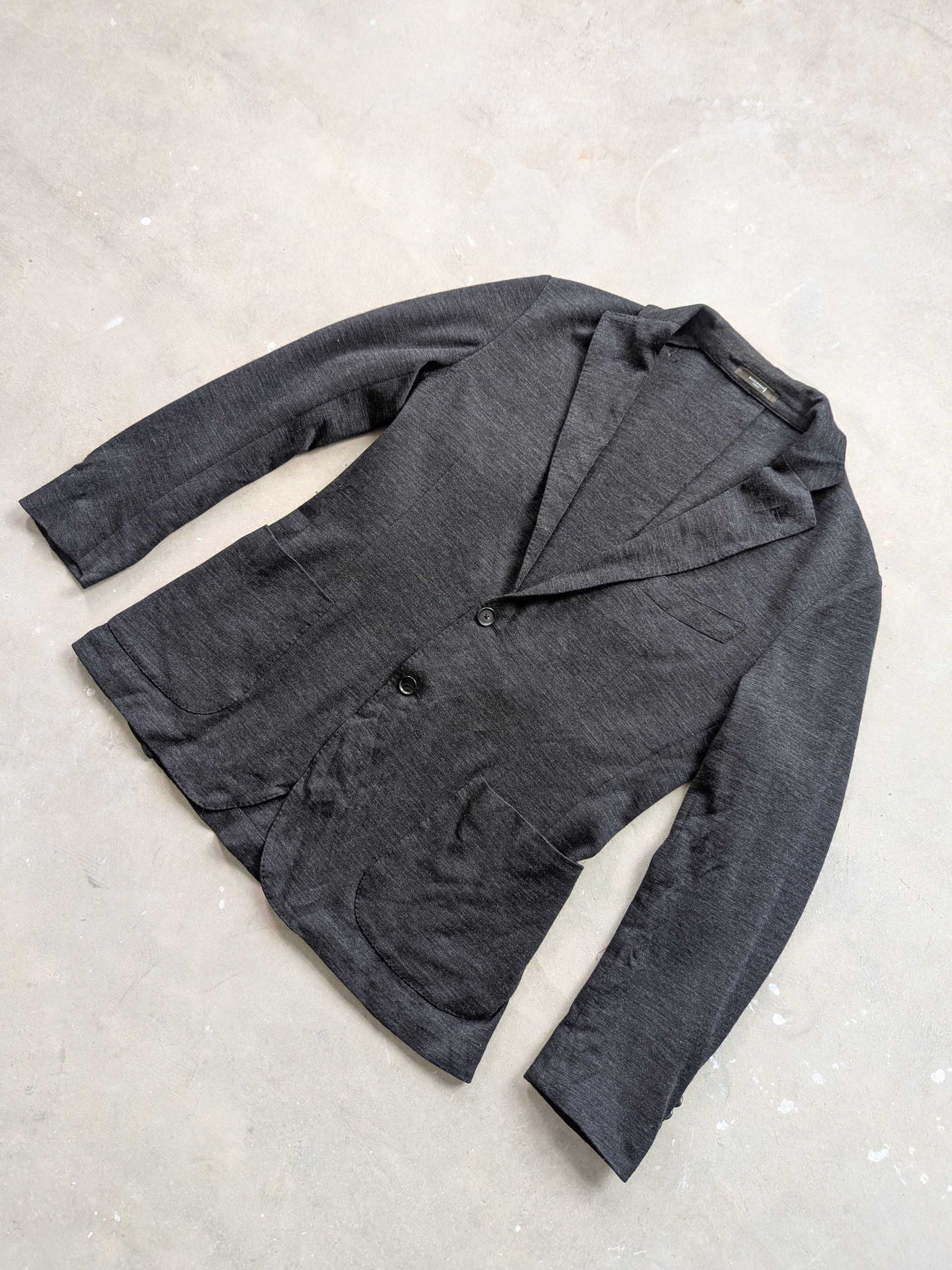 Japanese Brand × Mackintosh × Vintage Vintage 90s Mackintosh London Wool Cardigan Blazer Size M / US 6-8 / IT 42-44 - 2 Thumbnail