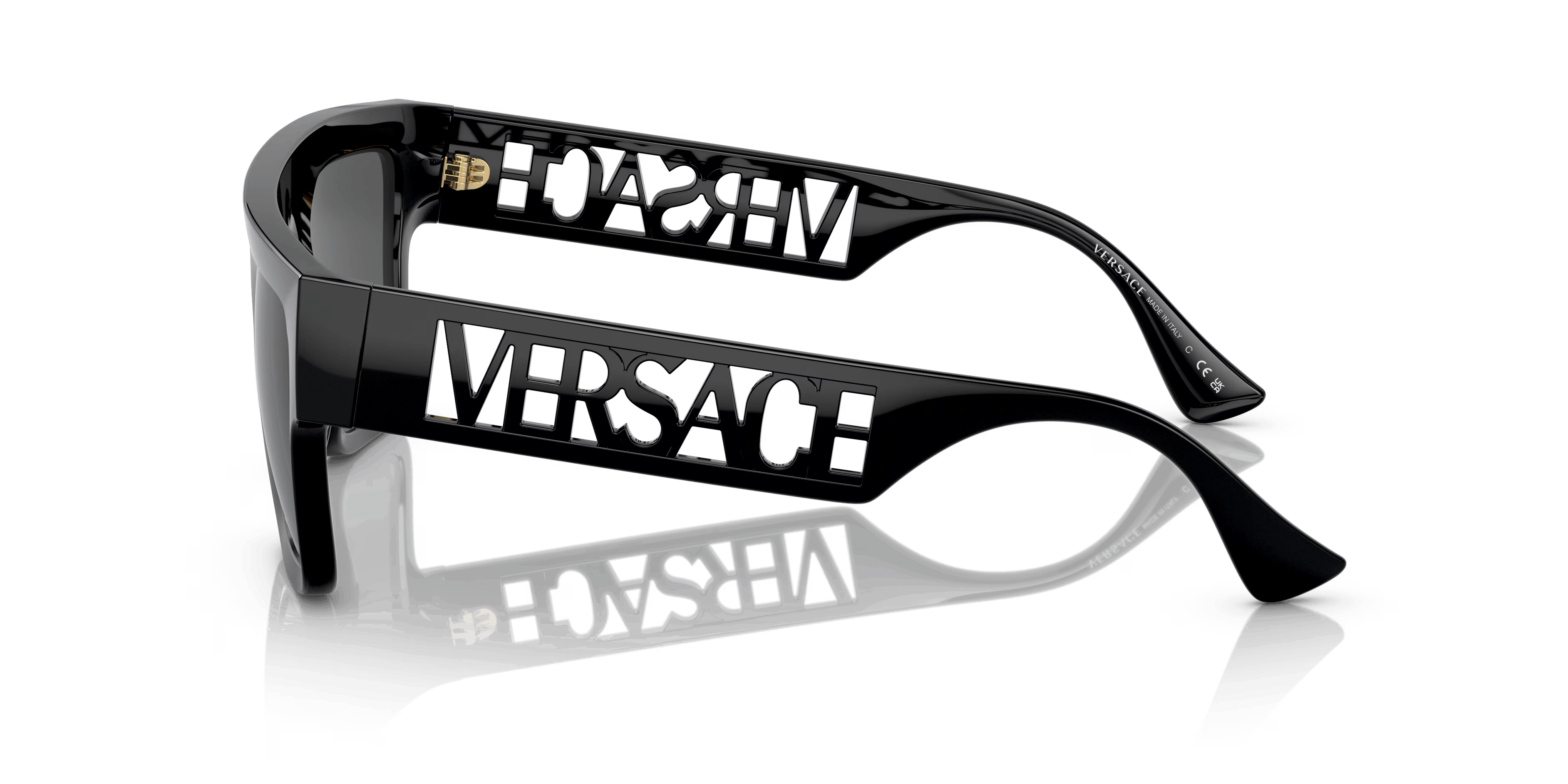 Versace NEW VERSACE VE4430U-GB187-53 Black Size ONE SIZE - 3 Thumbnail