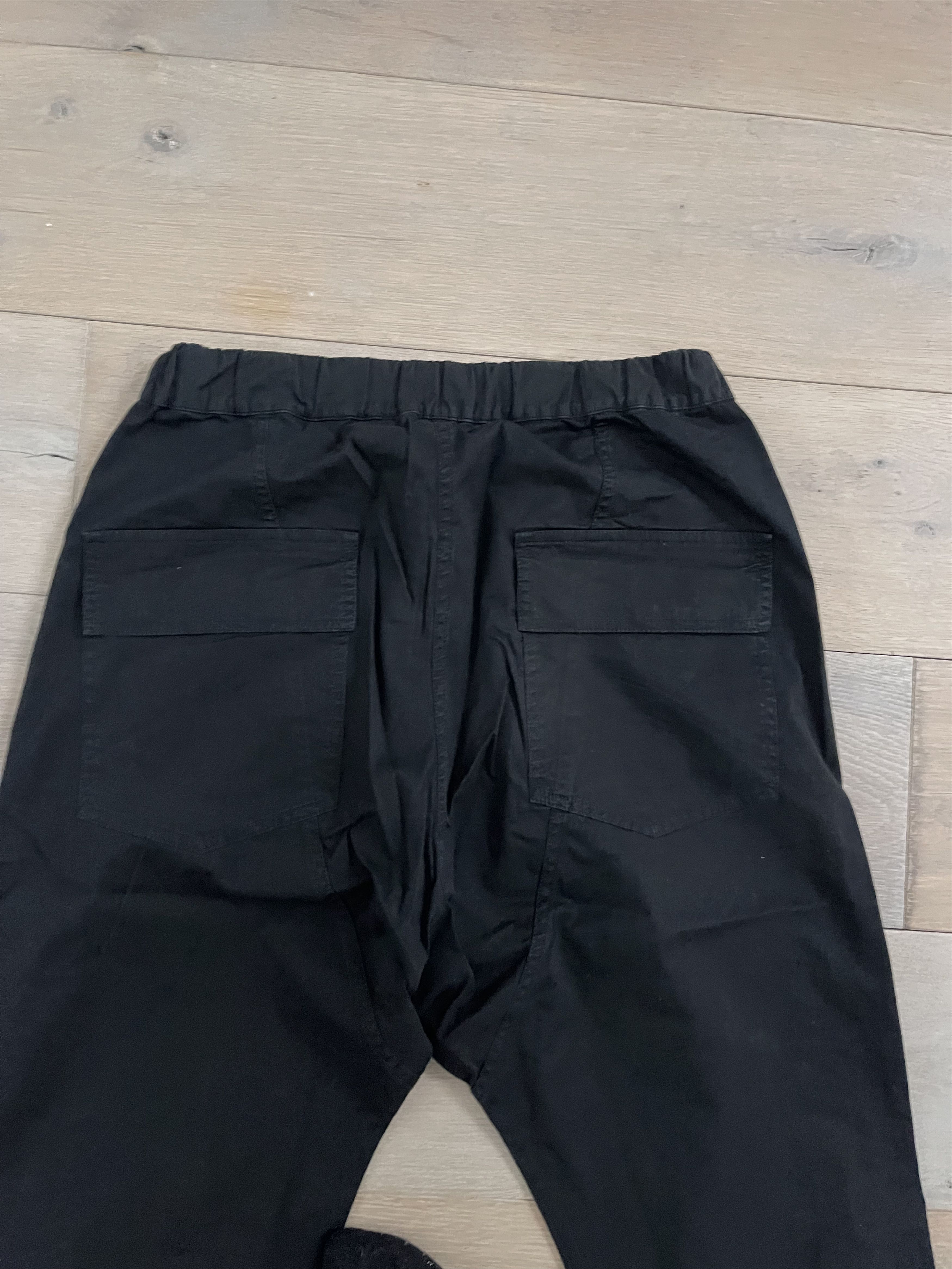 Nili Lotan Nili Lotan Black Drop Crotch Pants Size 27" / US 4 / IT 40 - 5 Thumbnail