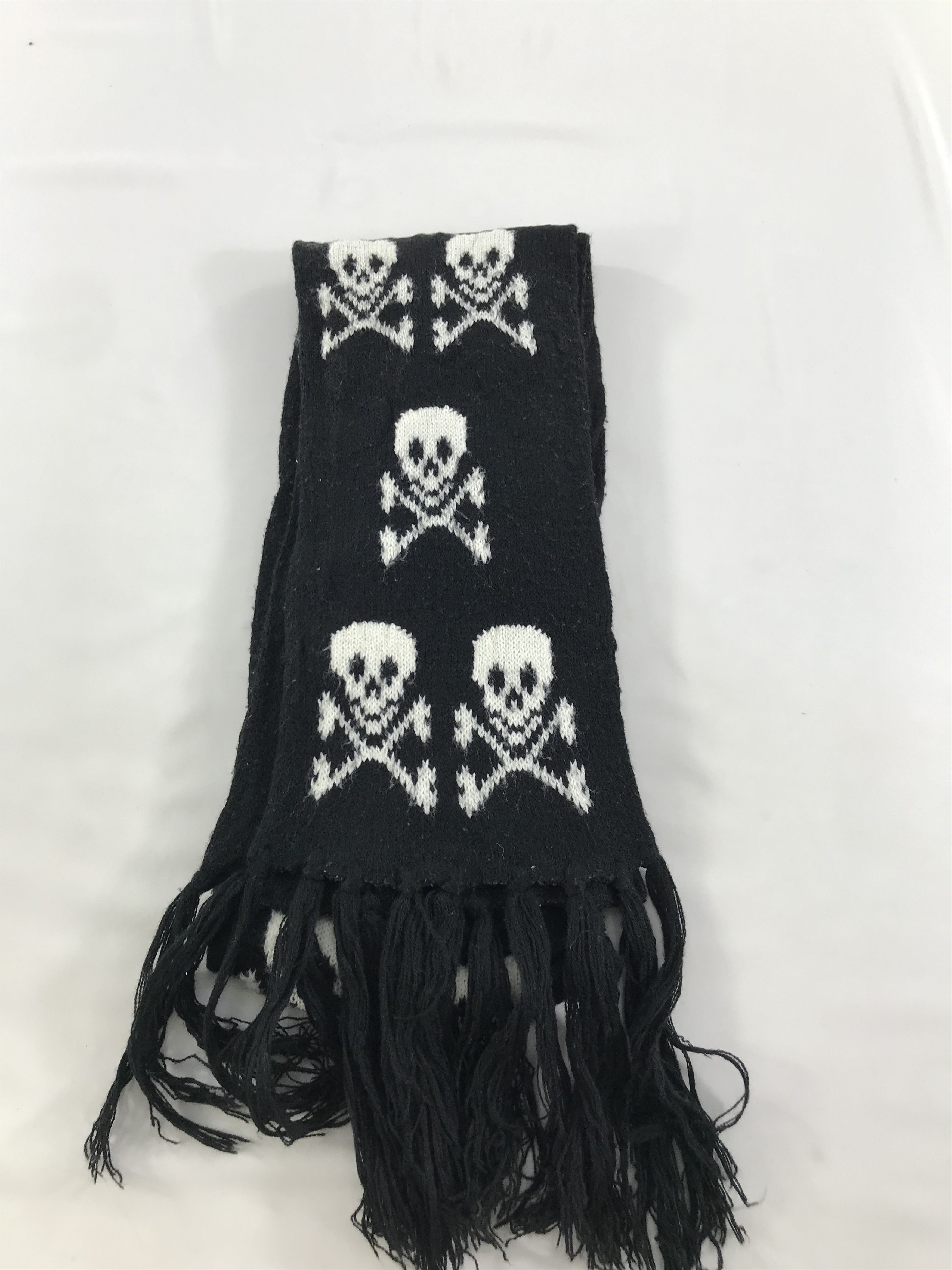 Seditionaries Skulls Scarf Muffler Wool Neckgear Neck Warmer V30 Size ONE SIZE - 4 Thumbnail