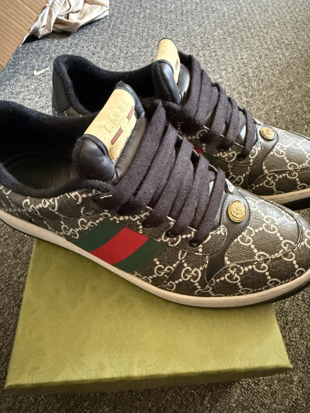 Gucci Gucci Screener Size US 10.5 / EU 43-44 - 1 Thumbnail