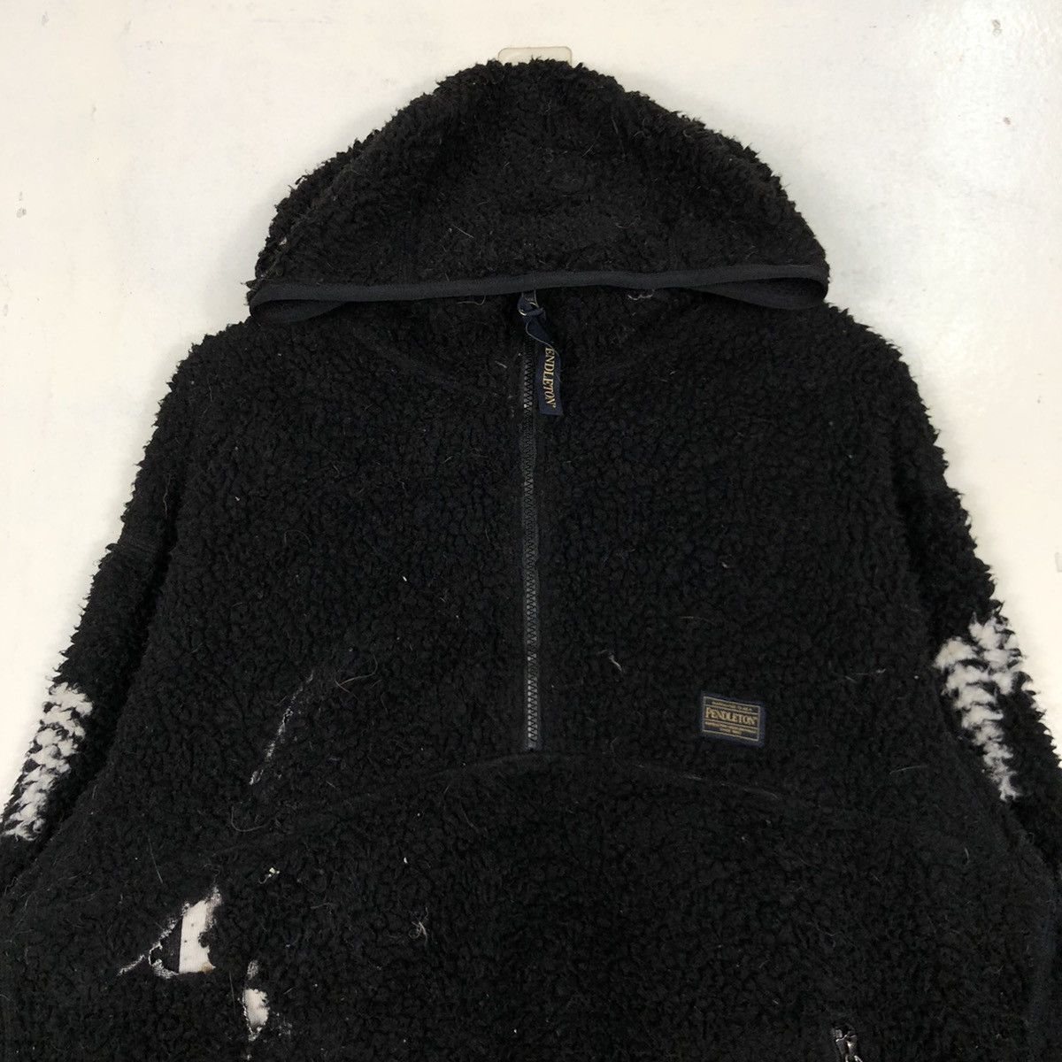 Native × Pendleton × Vintage Pendleton native chimayo navajo fleece distressed jackets Size US XL / EU 56 / 4 - 3 Thumbnail