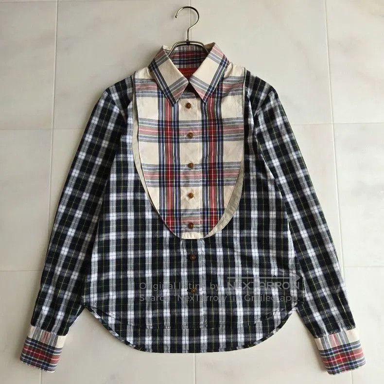Vivienne Westwood vivienne westwood Plaid patchwork shirt Size S / US 4 / IT 40 - 1 Thumbnail
