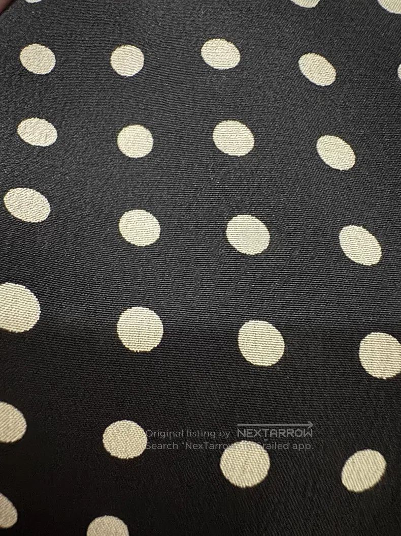 Saint Laurent Paris Saint Laurent Paris Silk black and white polka dot shirt Size XS / US 0-2 / IT 36-38 - 5 Thumbnail