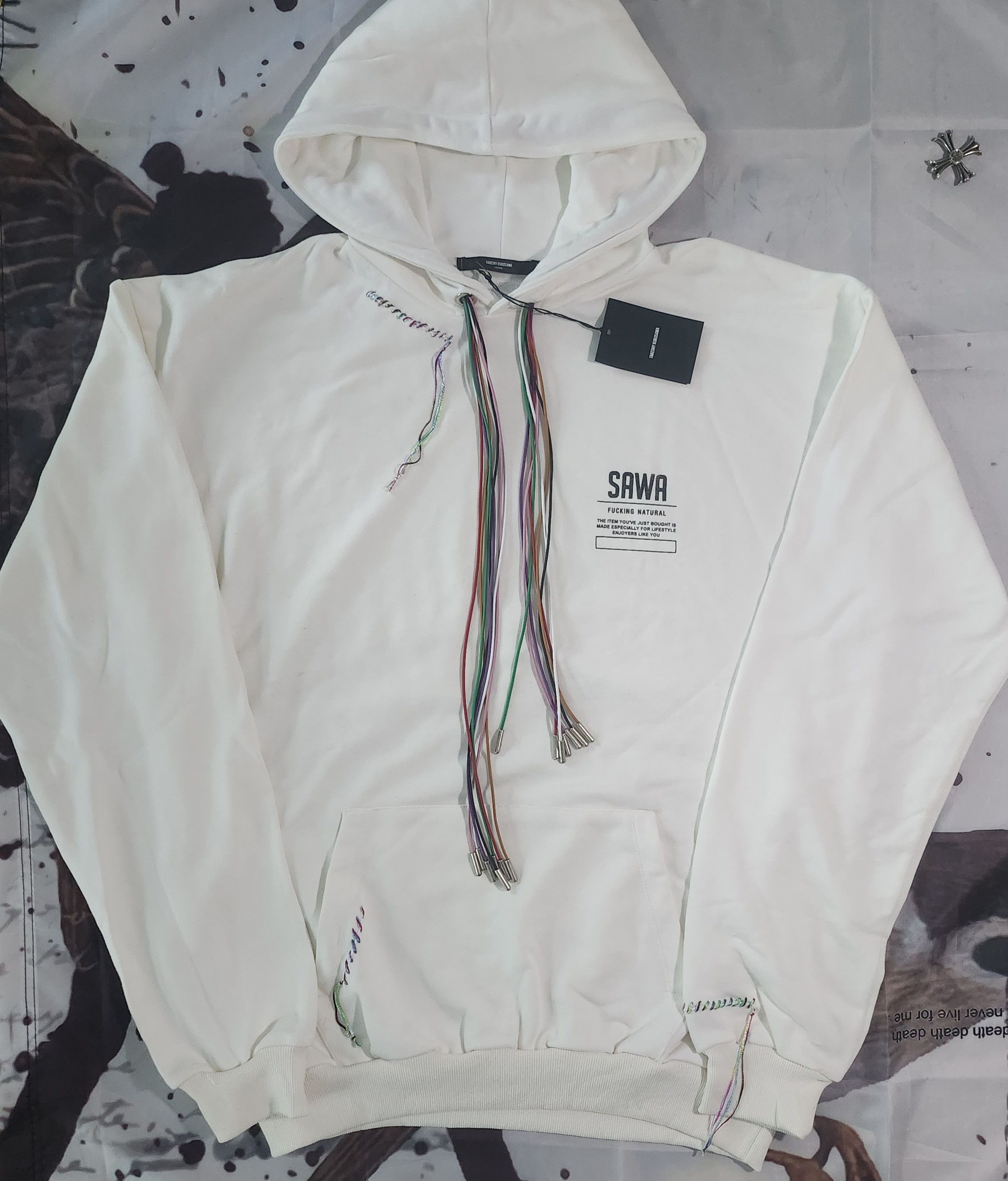 Takeshy Kurosawa Takeshy Kurosawa Multi-Cord Stitched Hoodie Size US XL / EU 56 / 4 - 1 Thumbnail