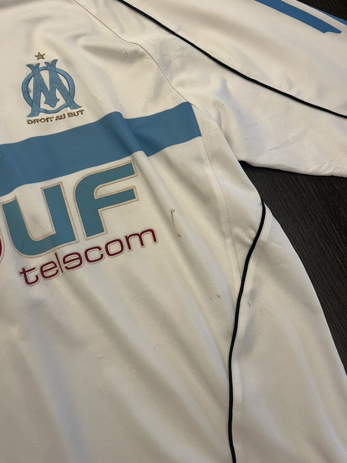Adidas × Vintage 🐝 2005 Ribery Marseille Kit Size US XL / EU 56 / 4 - 2 Thumbnail