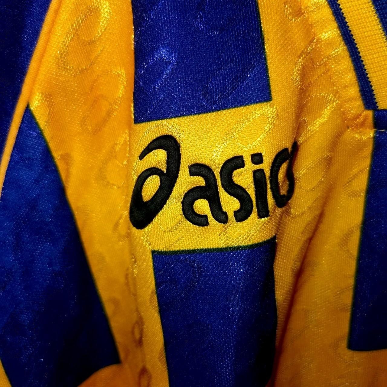Asics Rot Weiss Essen 1995 1996 1997 Third Shirt Jersey trikot Size US XL / EU 56 / 4 - 5 Thumbnail