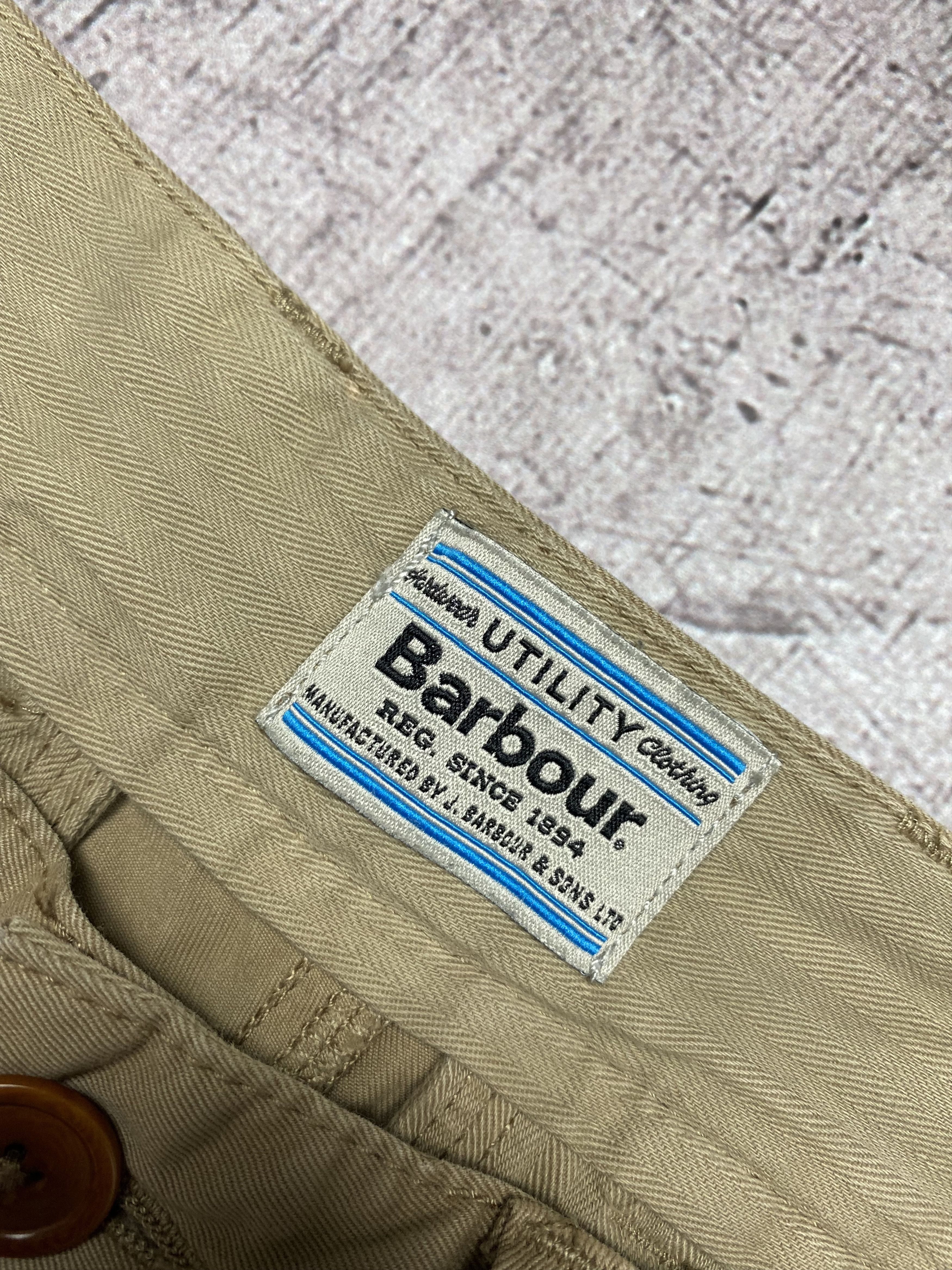 Barbour × Vintage Barbour Vintage Mens Chino Pants Size US 32 / EU 48 - 4 Thumbnail