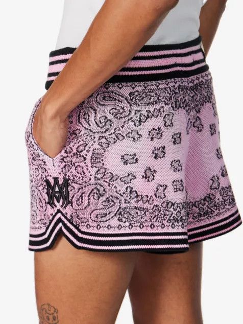 Amiri o1y0525 Short in Pink/Black Size US 34 / EU 50 - 3 Thumbnail